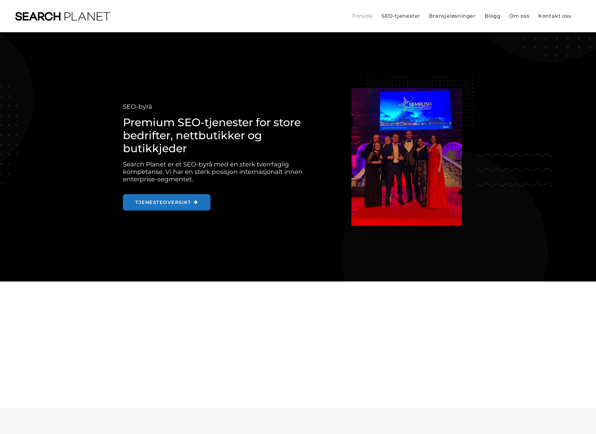Screenshot for searchplanet.fi