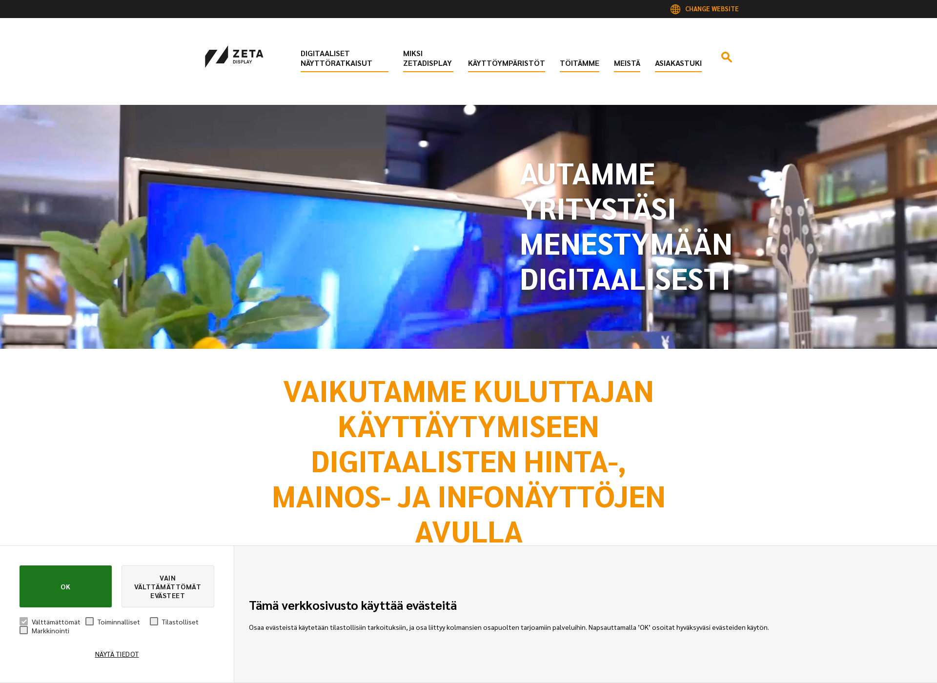 Screenshot for seasam.fi