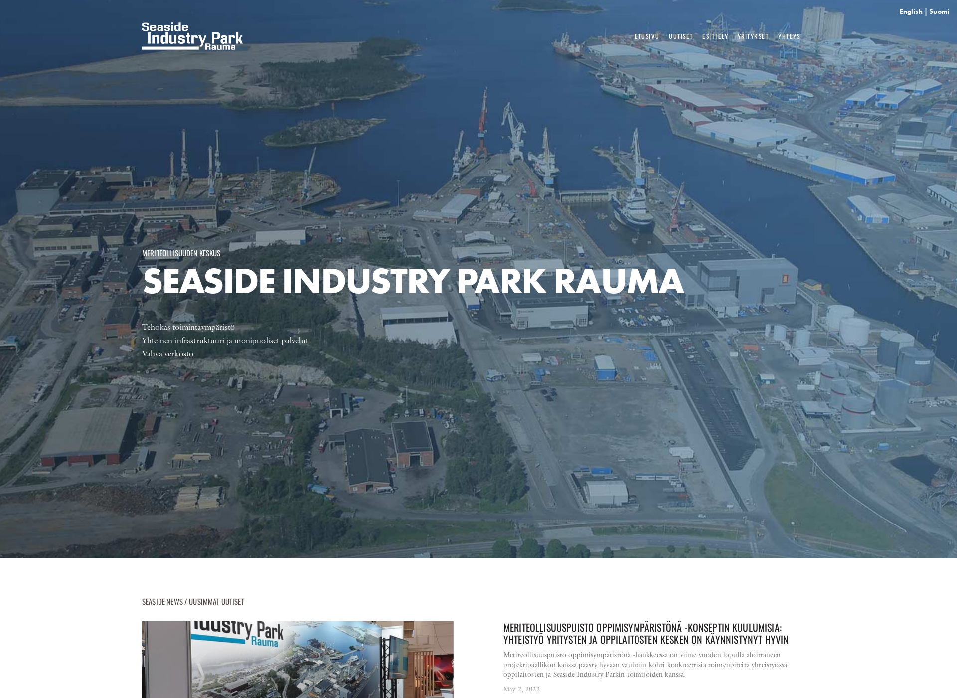 Screenshot for seasideindustry.com