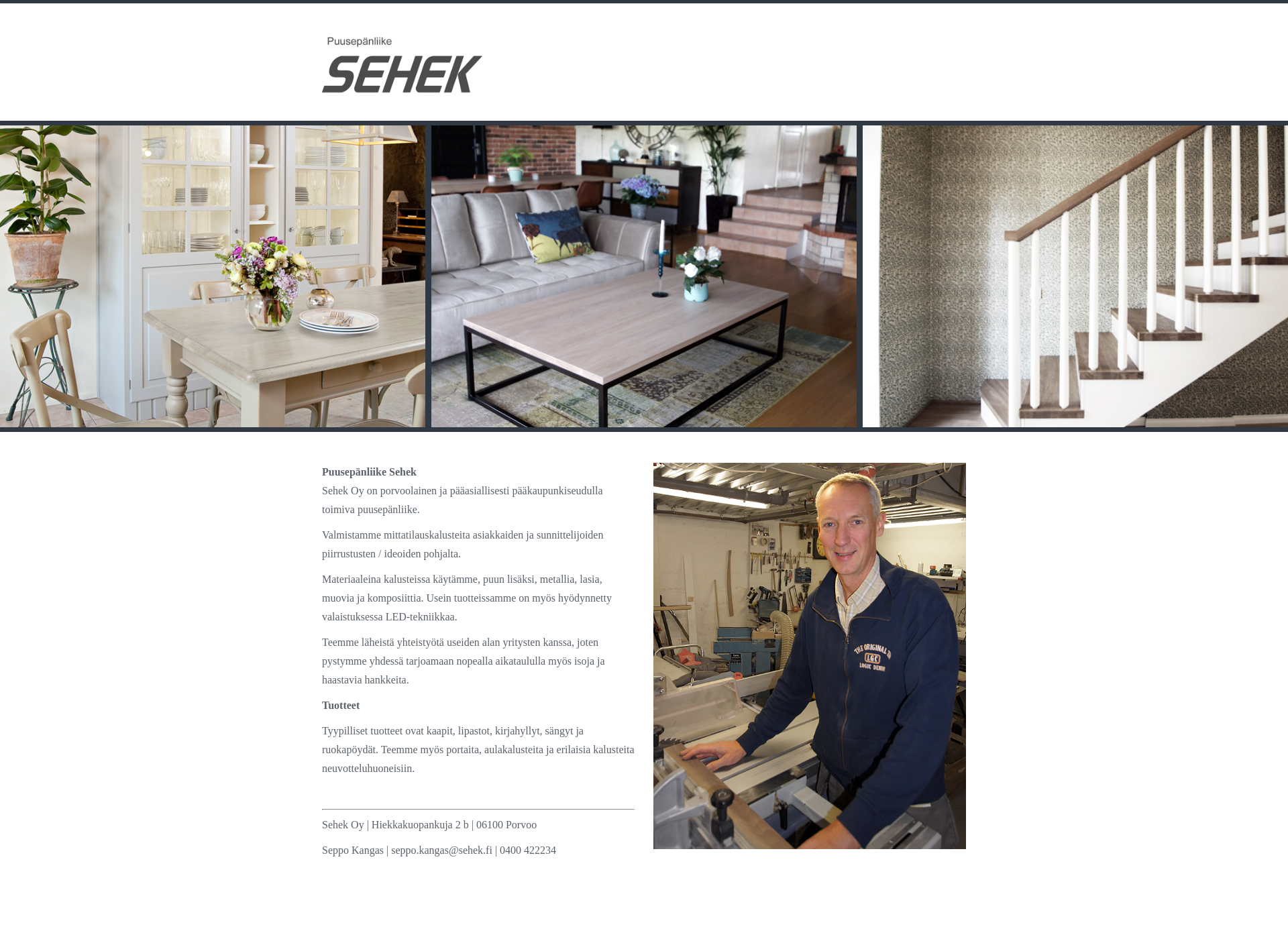 Screenshot for sehek.fi