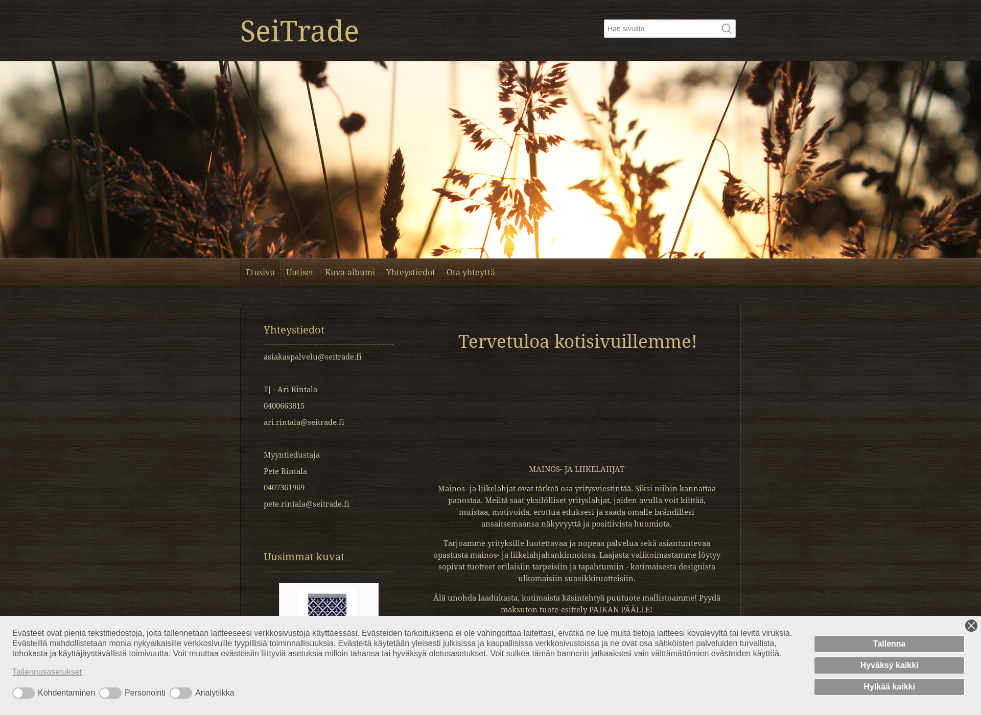 Screenshot for seitrade.fi