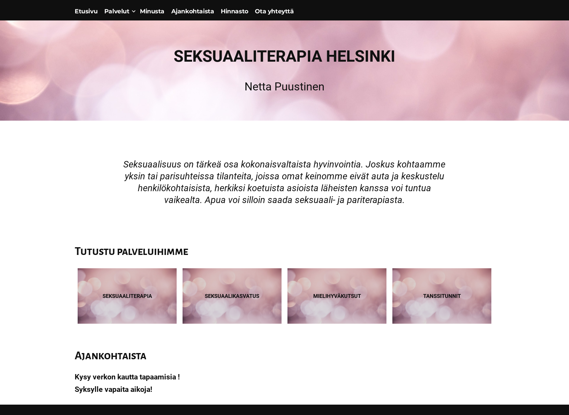 Näyttökuva seksuaaliterapia-helsinki.fi