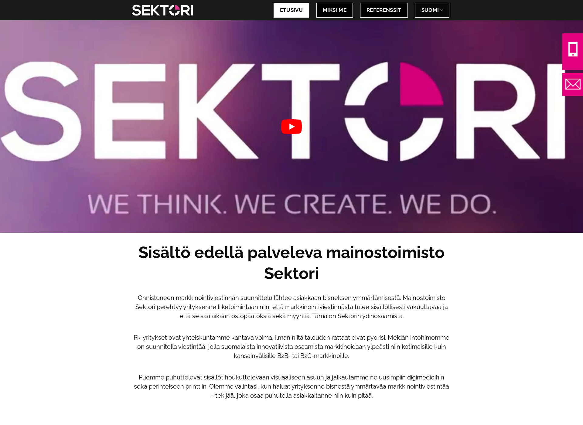 Screenshot for sektori.fi