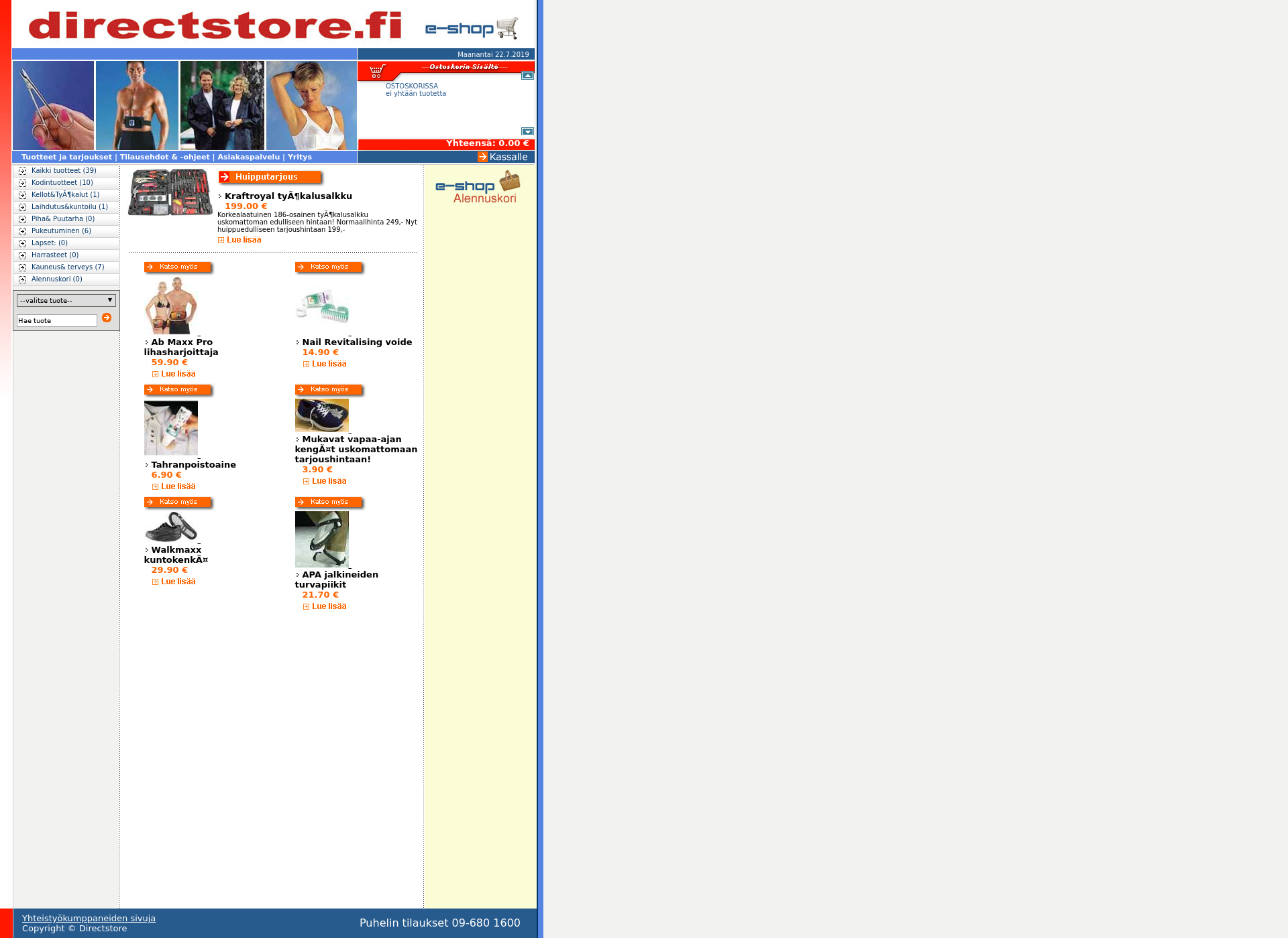 Screenshot for selectstore.fi