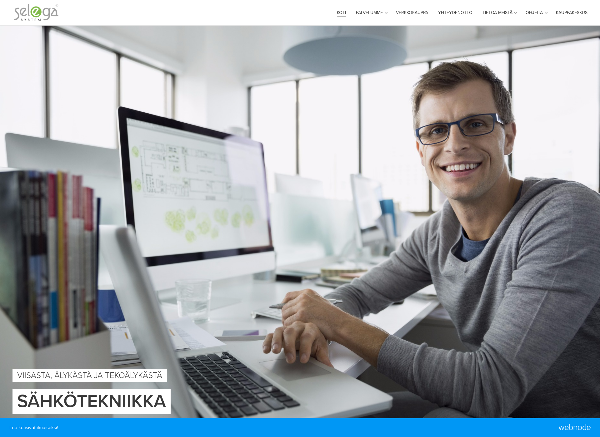 Screenshot for selega.fi