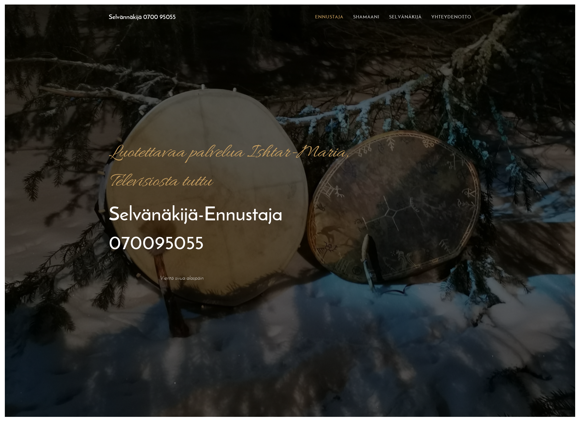 Screenshot for selvanakija.fi