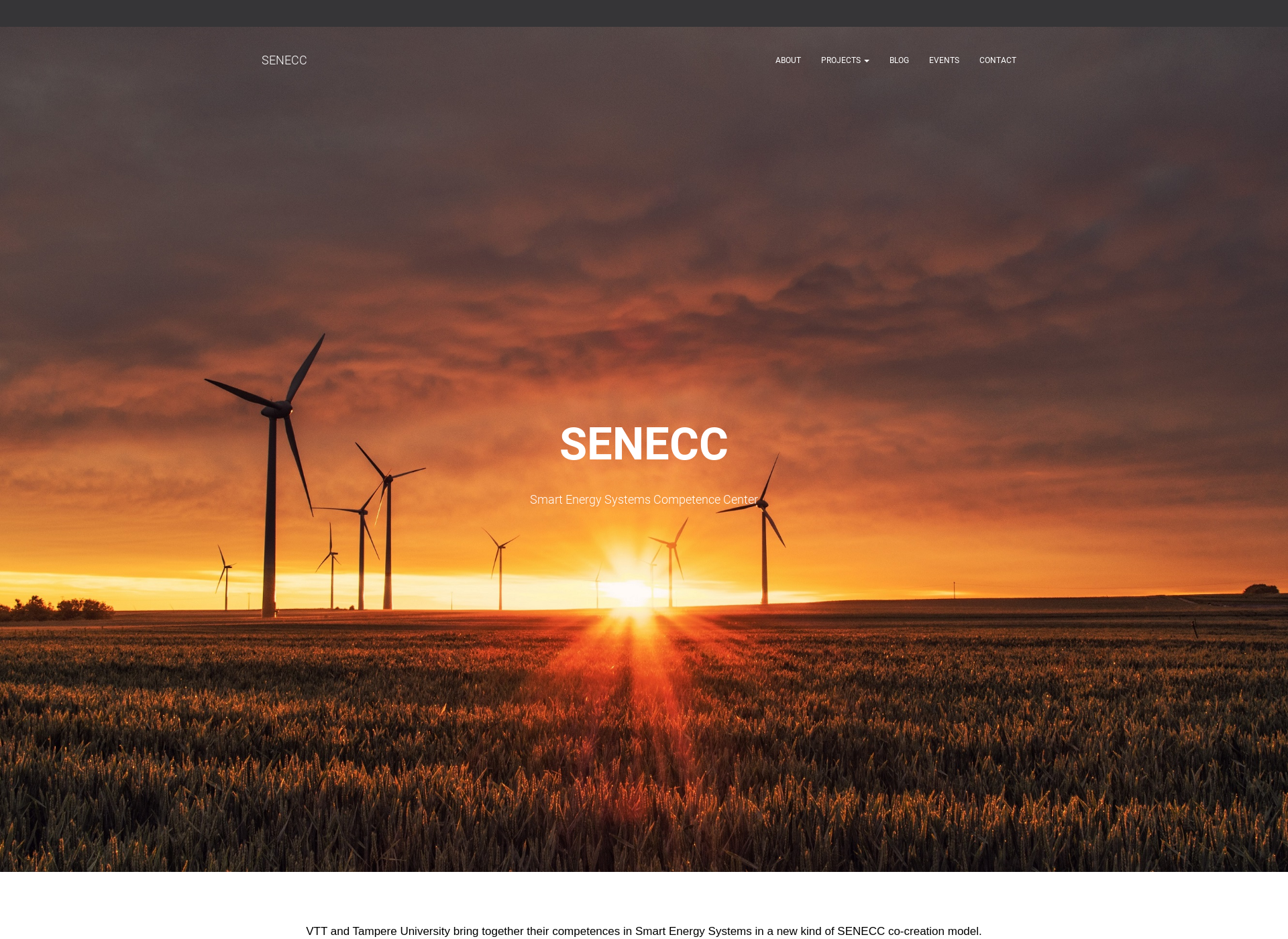 Screenshot for senecc.fi