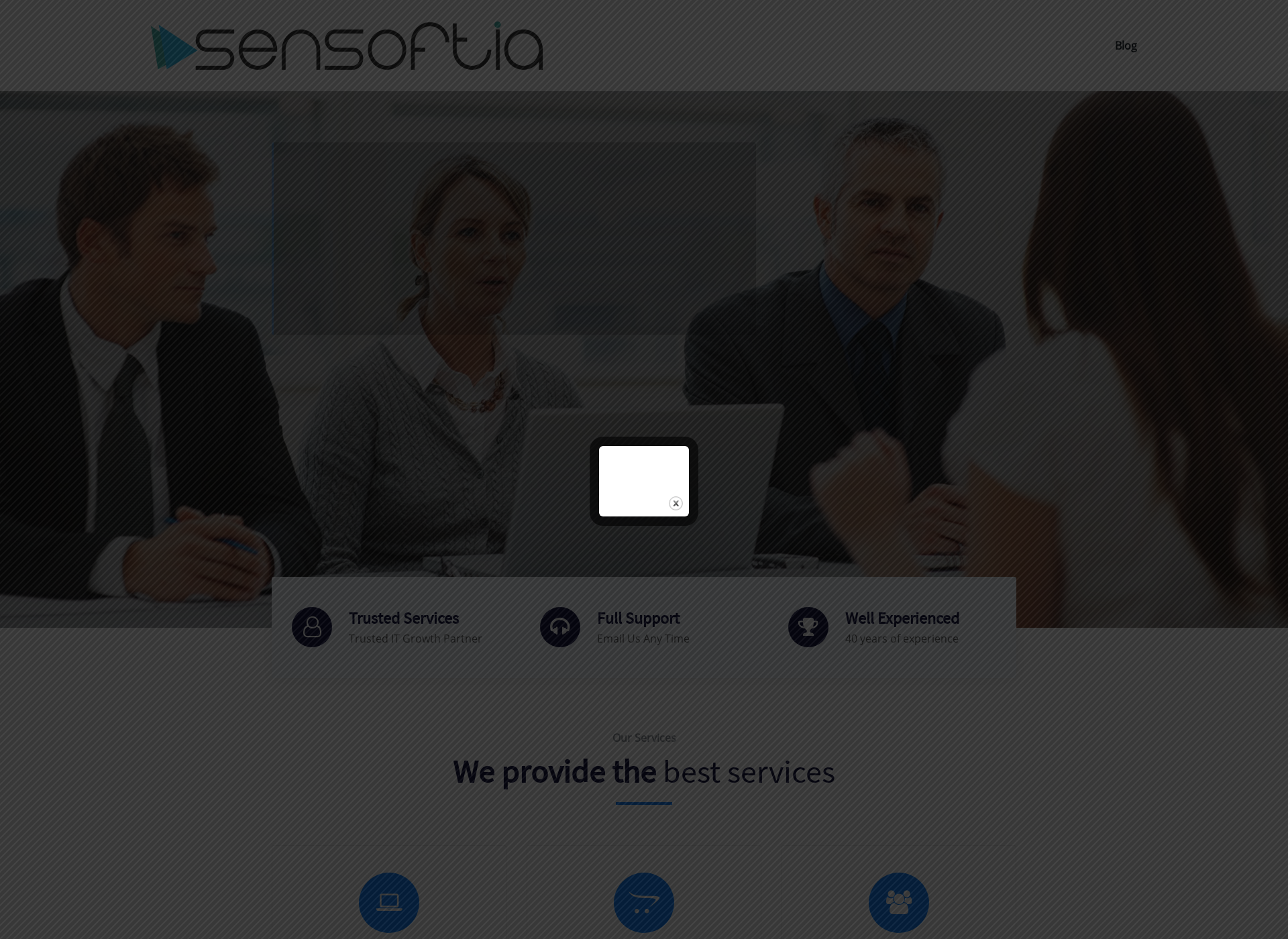 Screenshot for sensoftia.fi