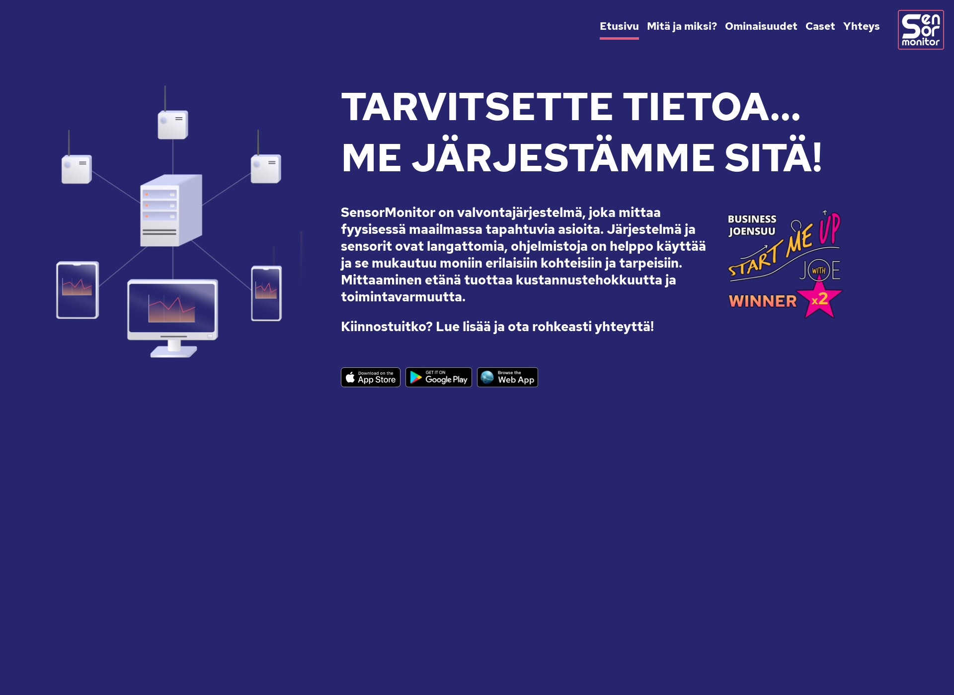 Screenshot for sensormonitor.fi