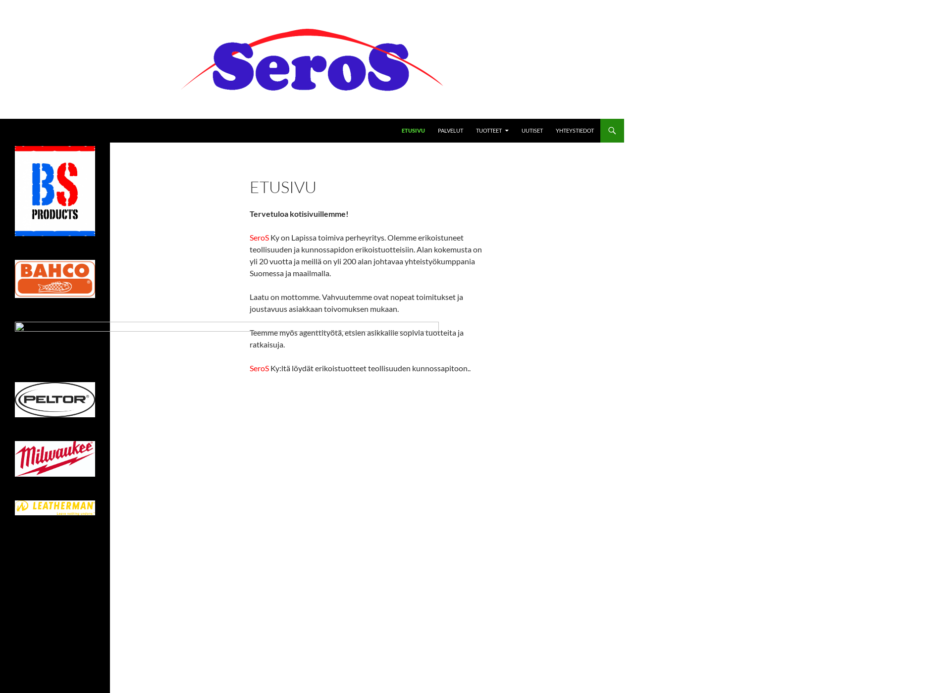 Screenshot for seros.fi