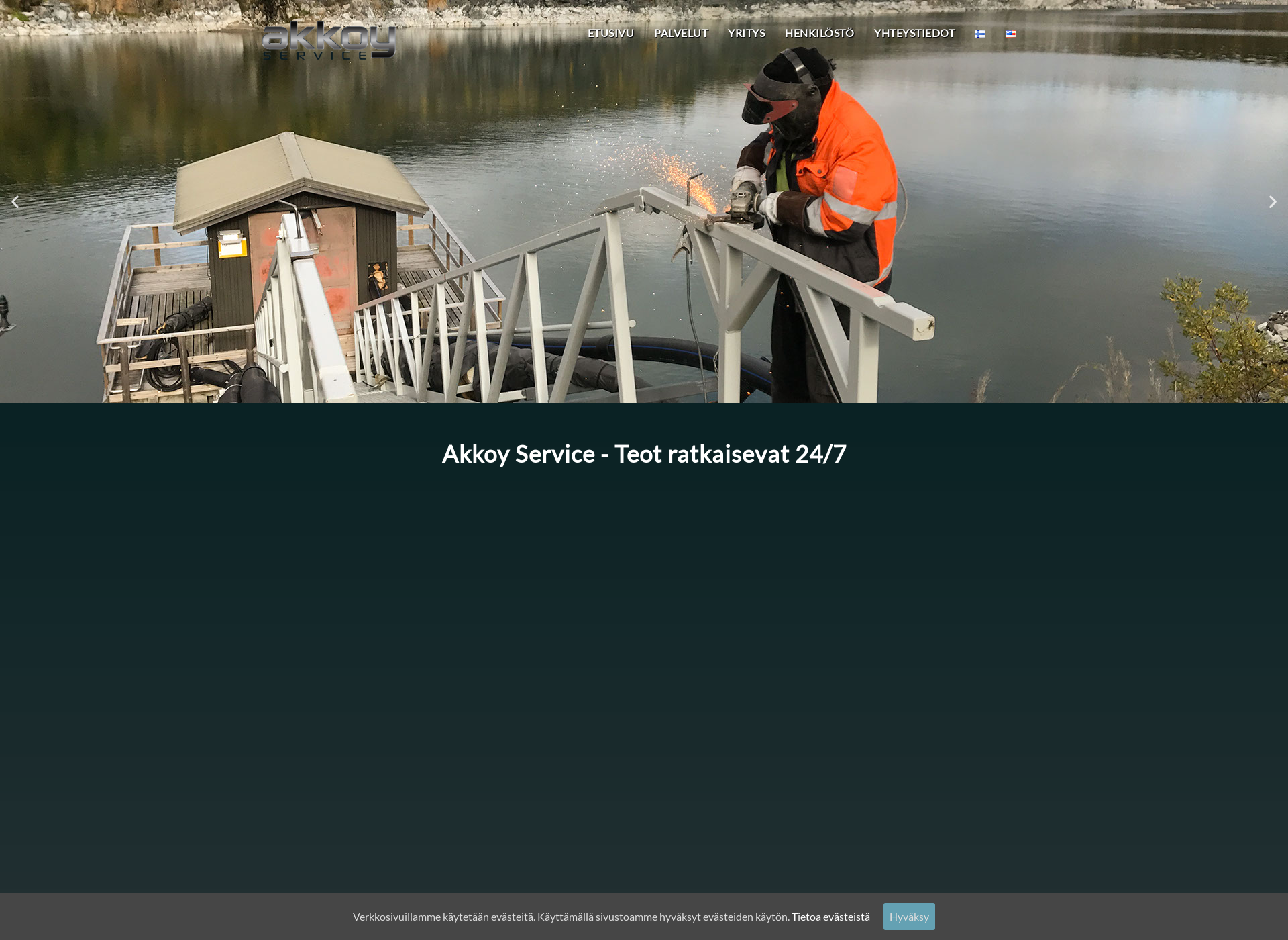 Screenshot for servicepartner.fi