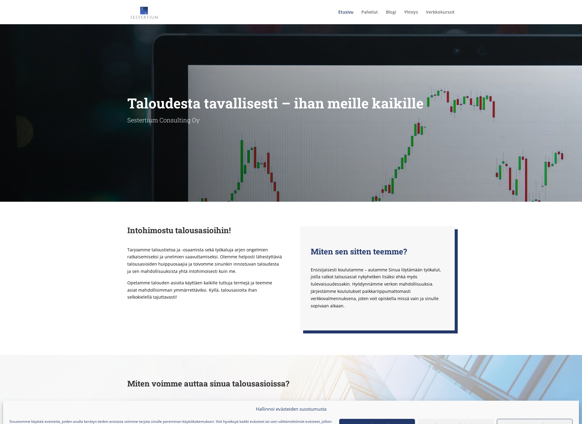 Screenshot for sestertium.fi