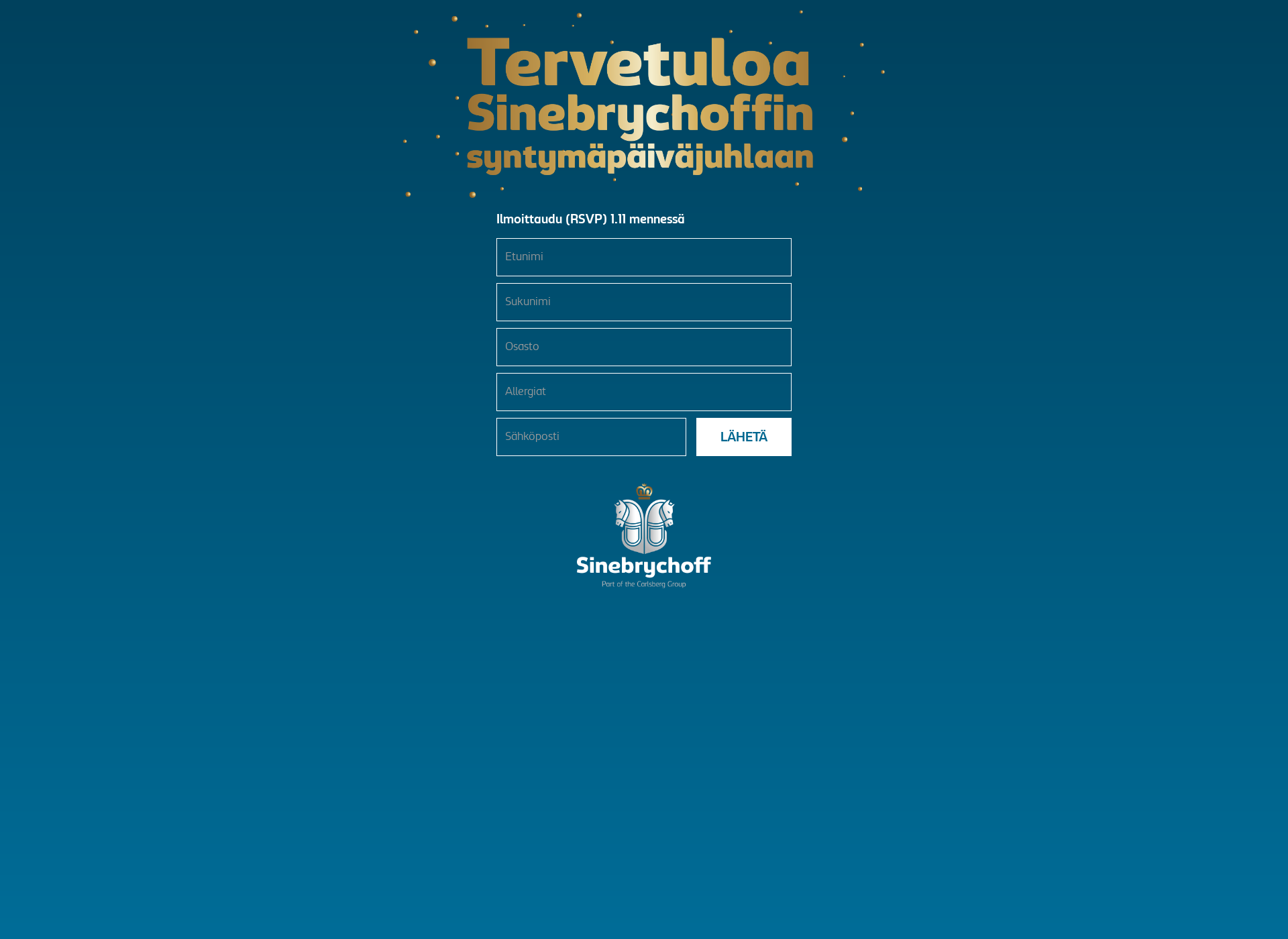 Screenshot for sff-juhla.fi