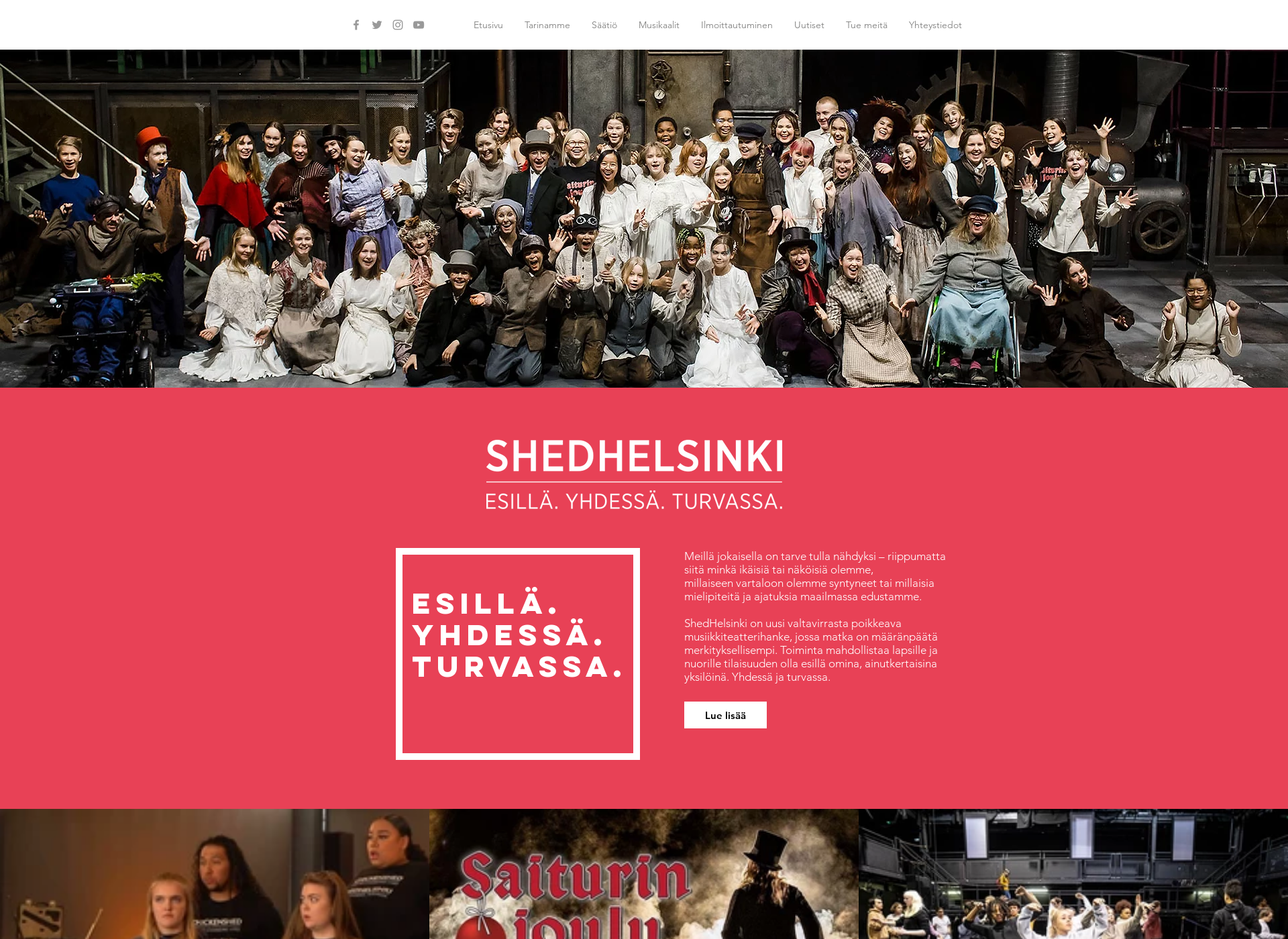Screenshot for shedhelsinki.fi