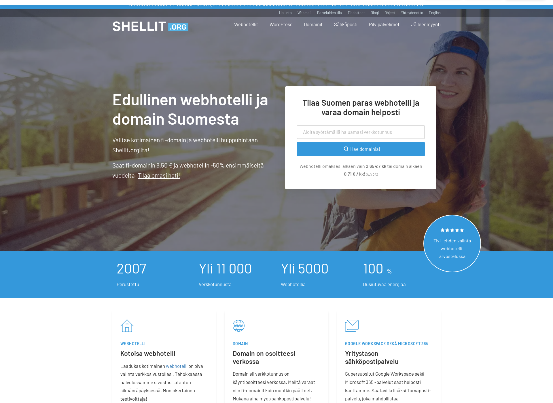 Screenshot for shellit.fi