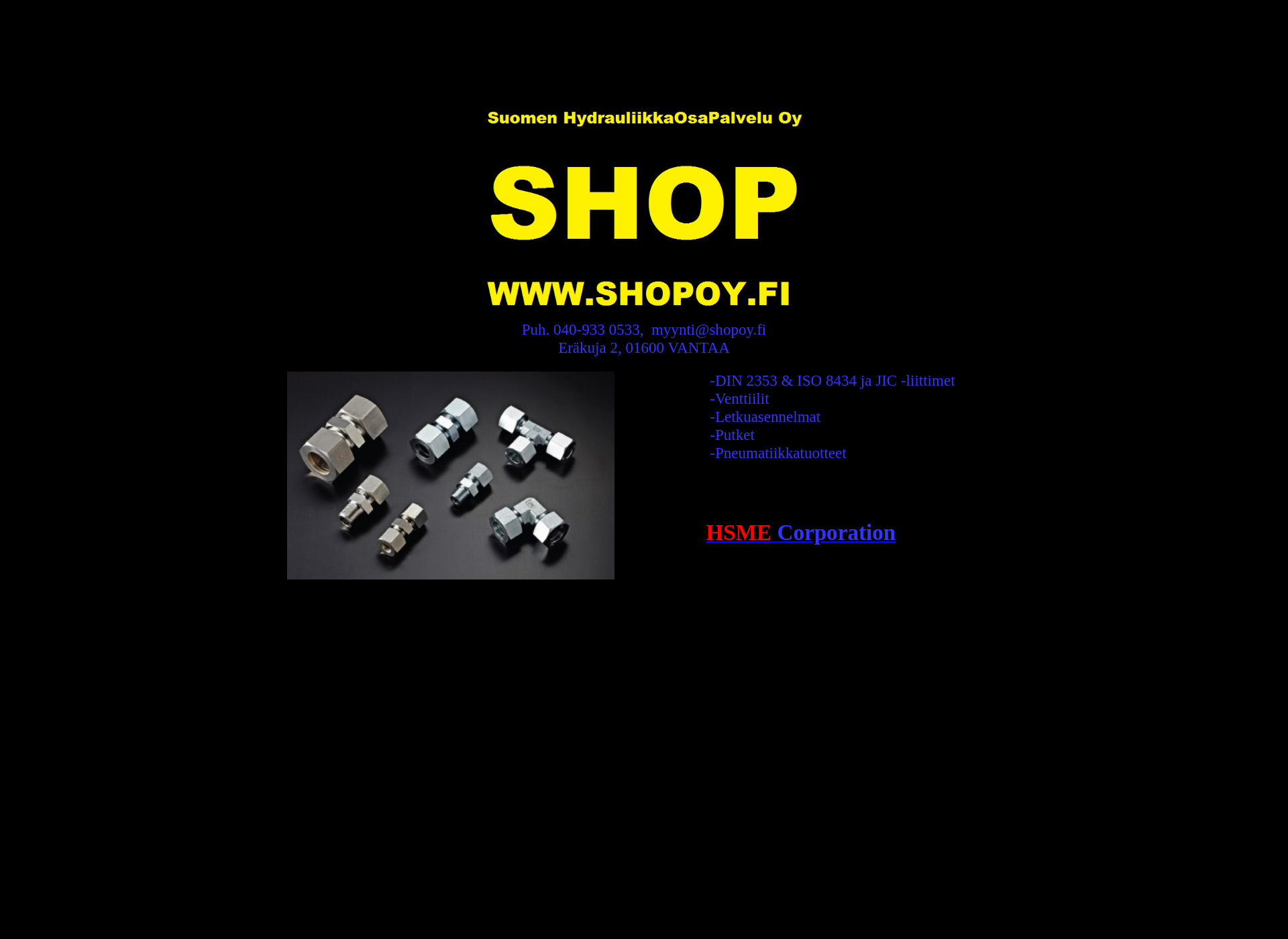 Skärmdump för shopoy.fi