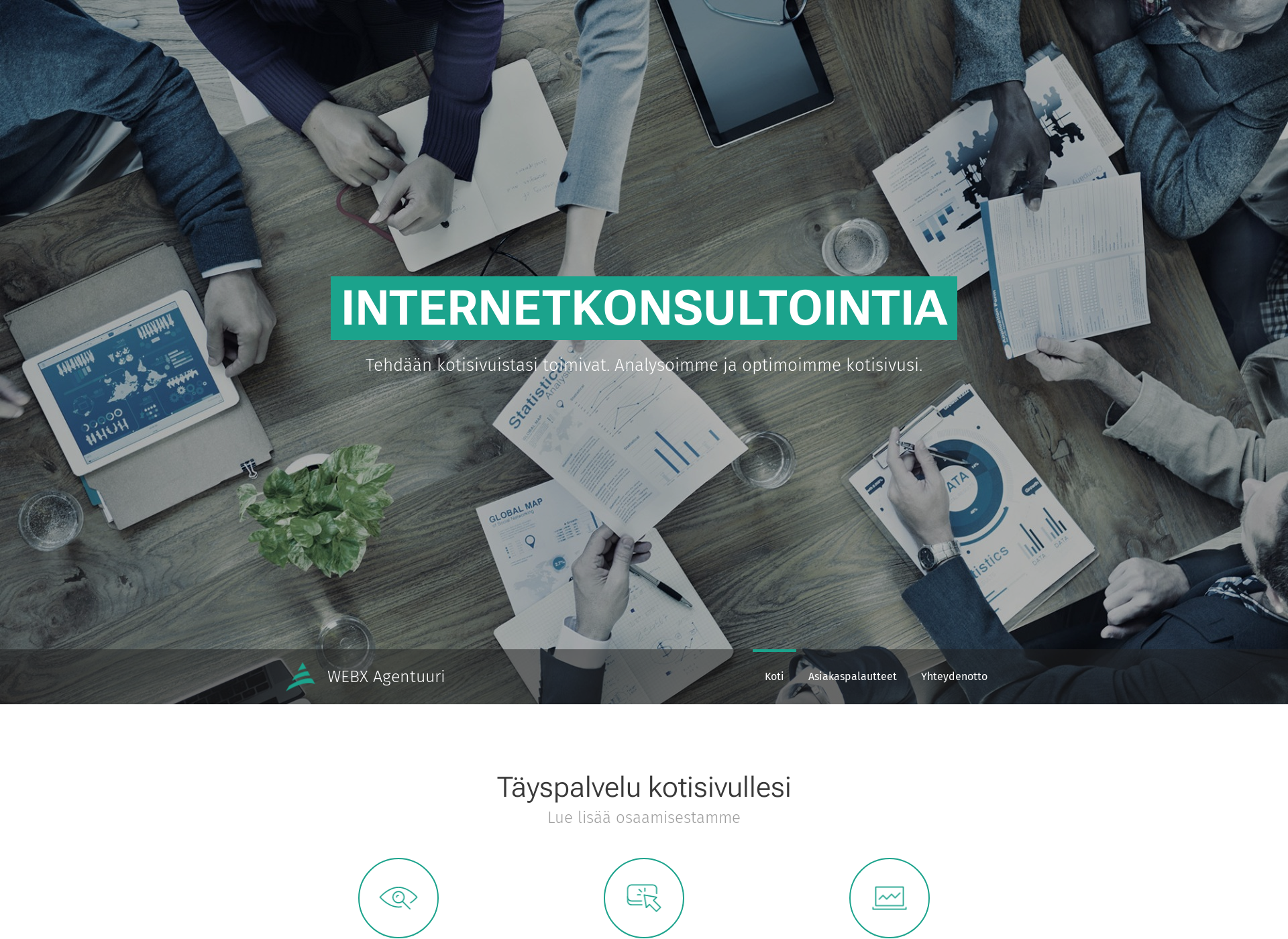 Skärmdump för sielunsisko.fi