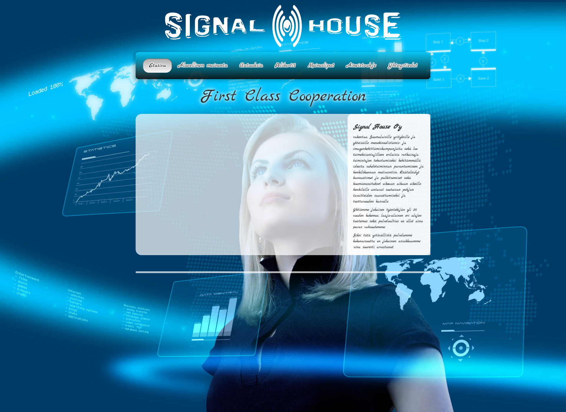 Screenshot for signalhouse.fi