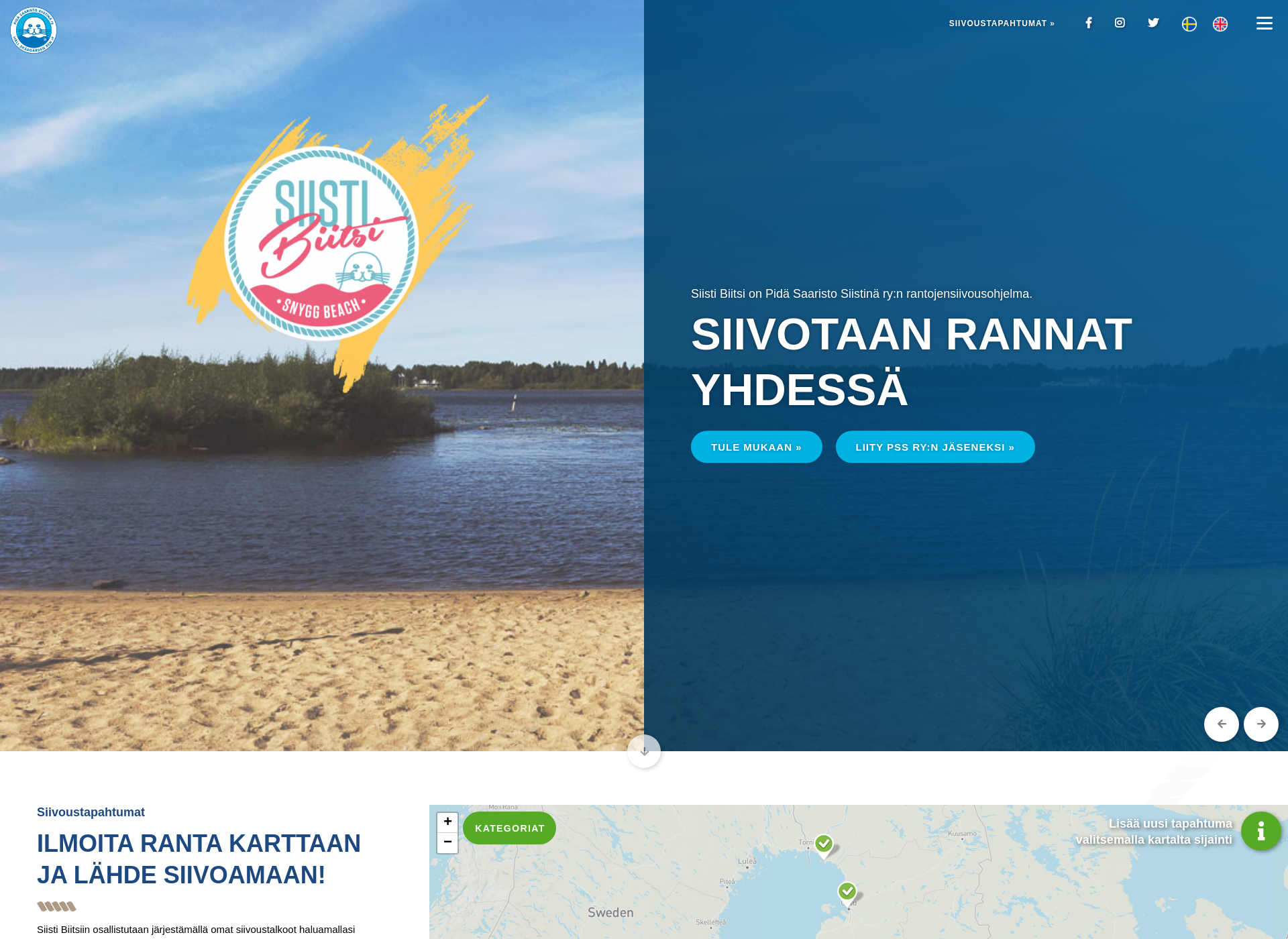 Screenshot for siistibiitsi.fi