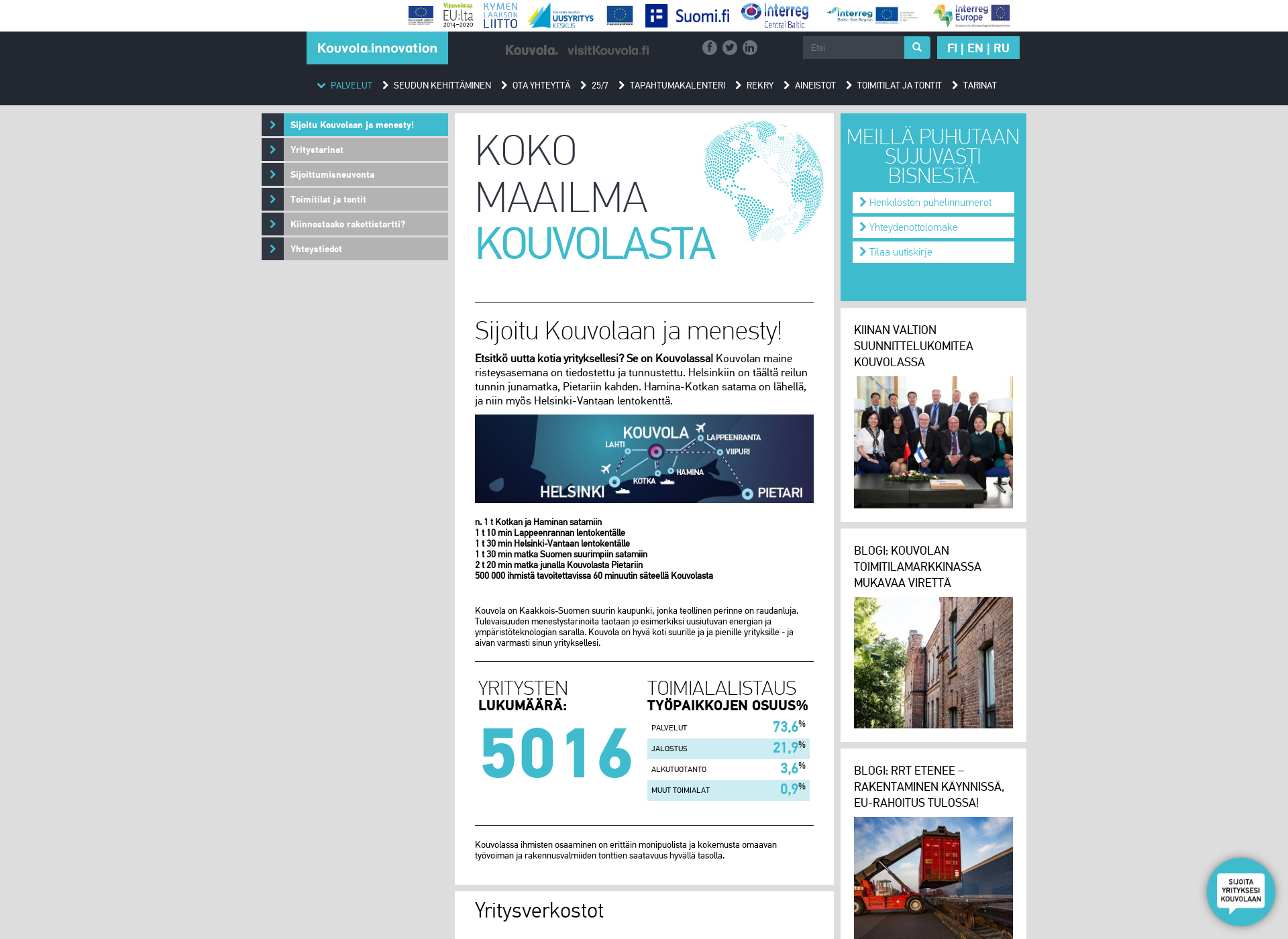 Screenshot for sijoitukouvolaan.fi