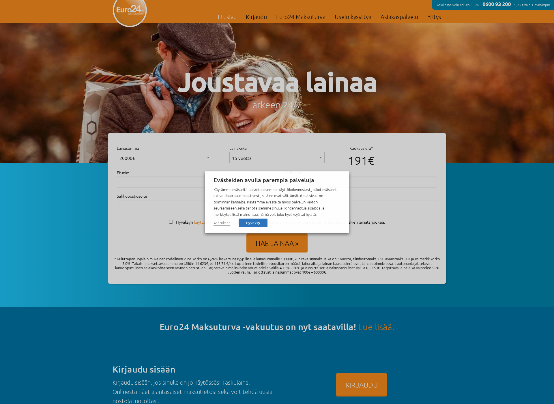 Screenshot for sijoitustuottoa.fi