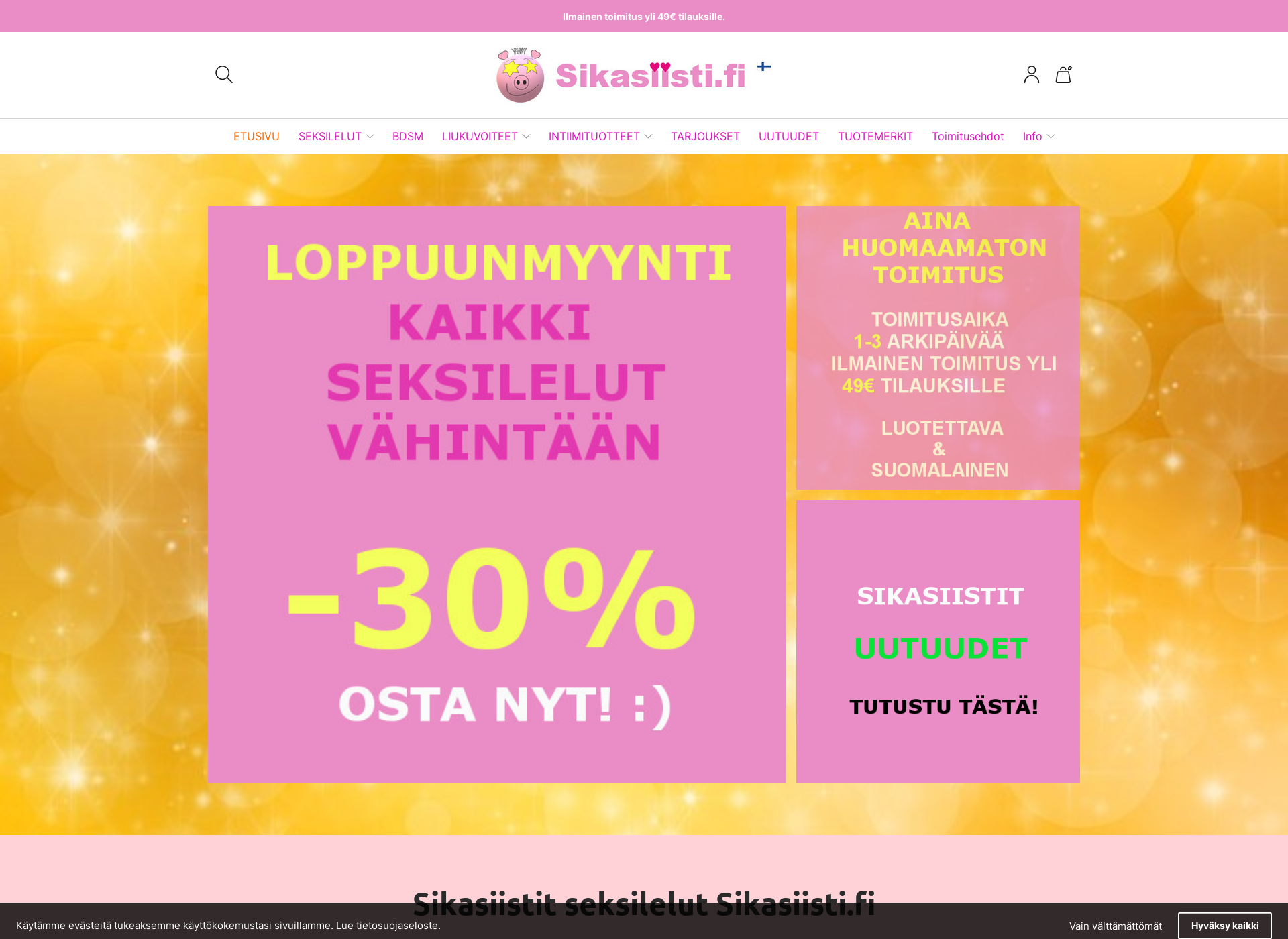 Näyttökuva sikasiisti.fi
