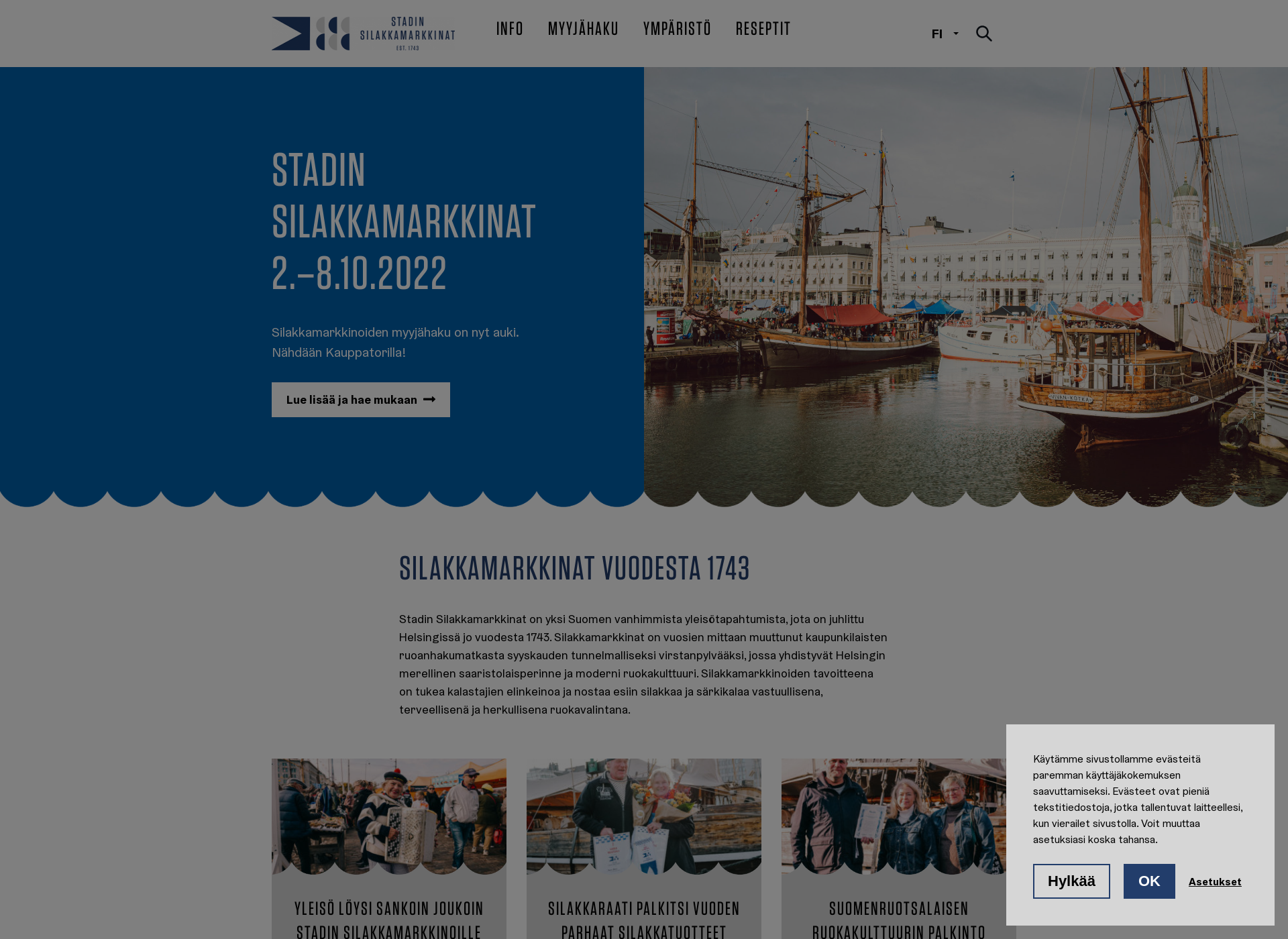 Screenshot for silakkamarkkinat.fi