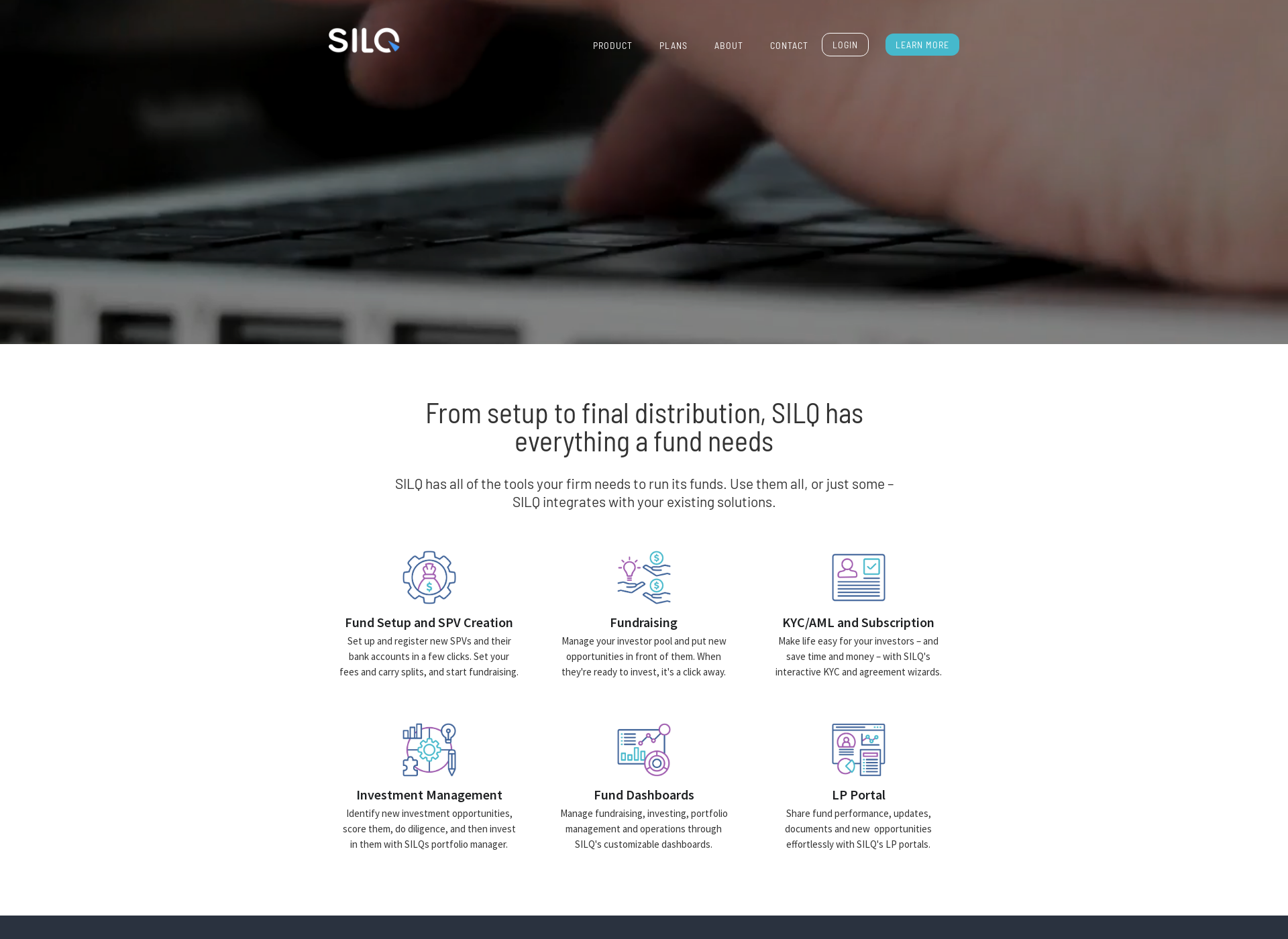 Screenshot for silq.fi