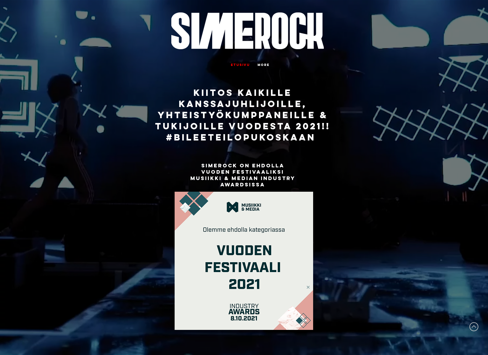 Screenshot for simerock.fi