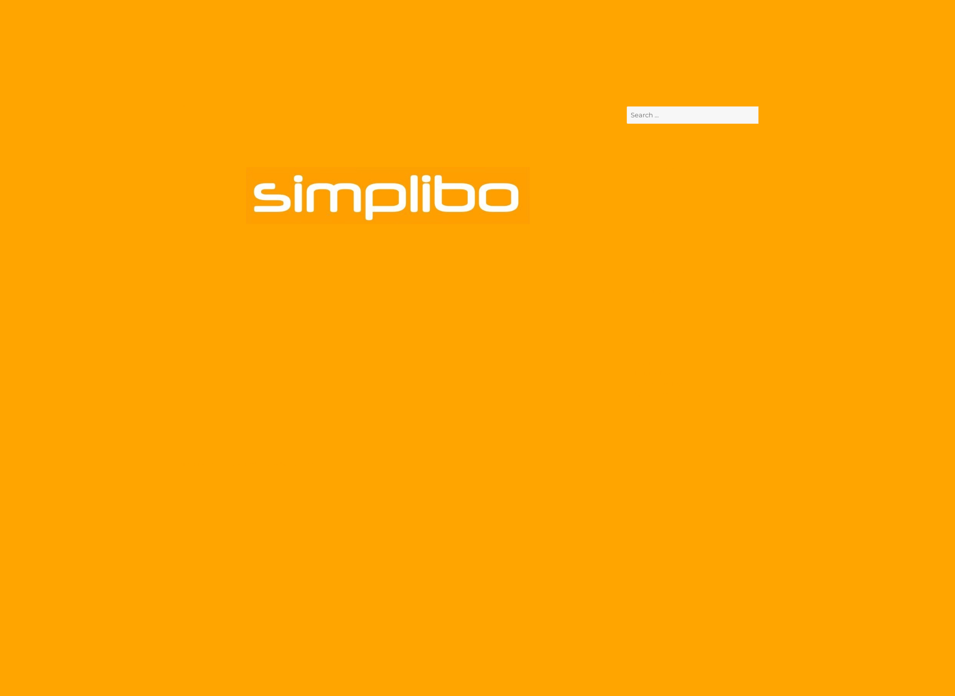 Skärmdump för simplibo.com