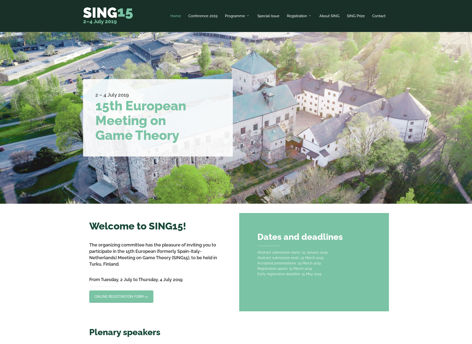 Screenshot for sing15.fi