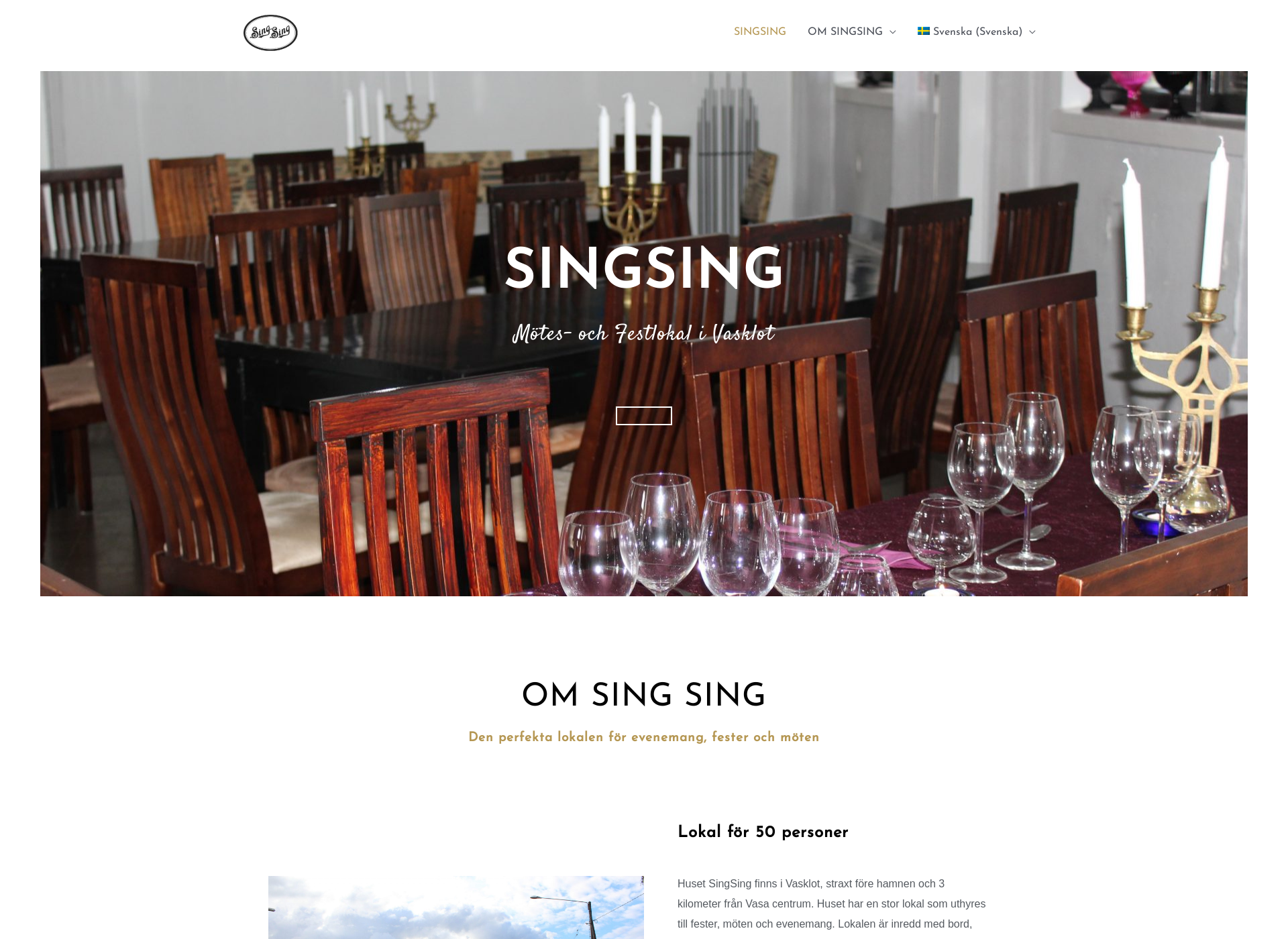 Screenshot for singsing.fi