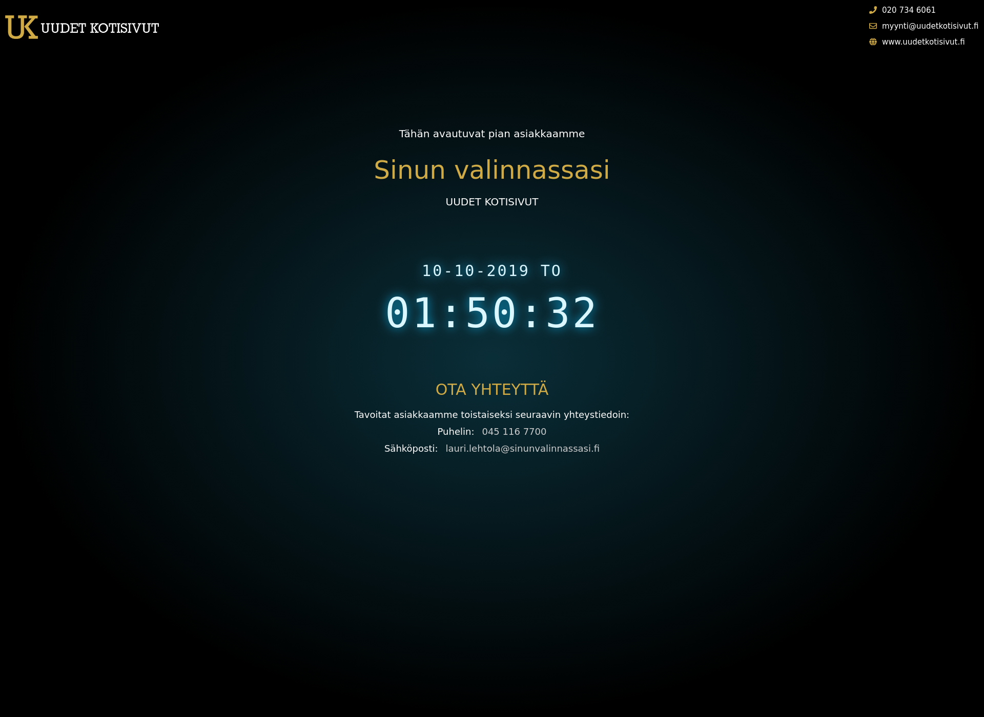 Screenshot for sinunvalinnassasi.fi