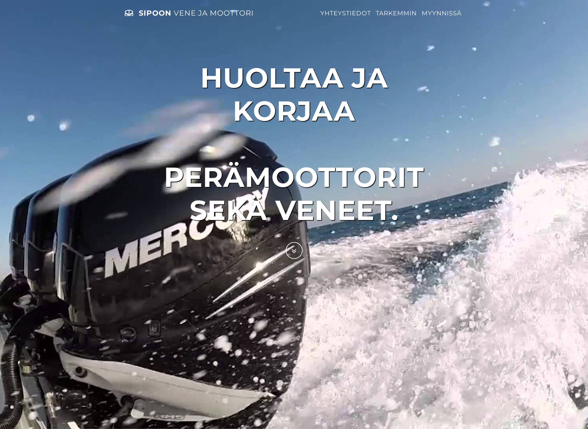 Screenshot for sipoonvenejamoottori.fi