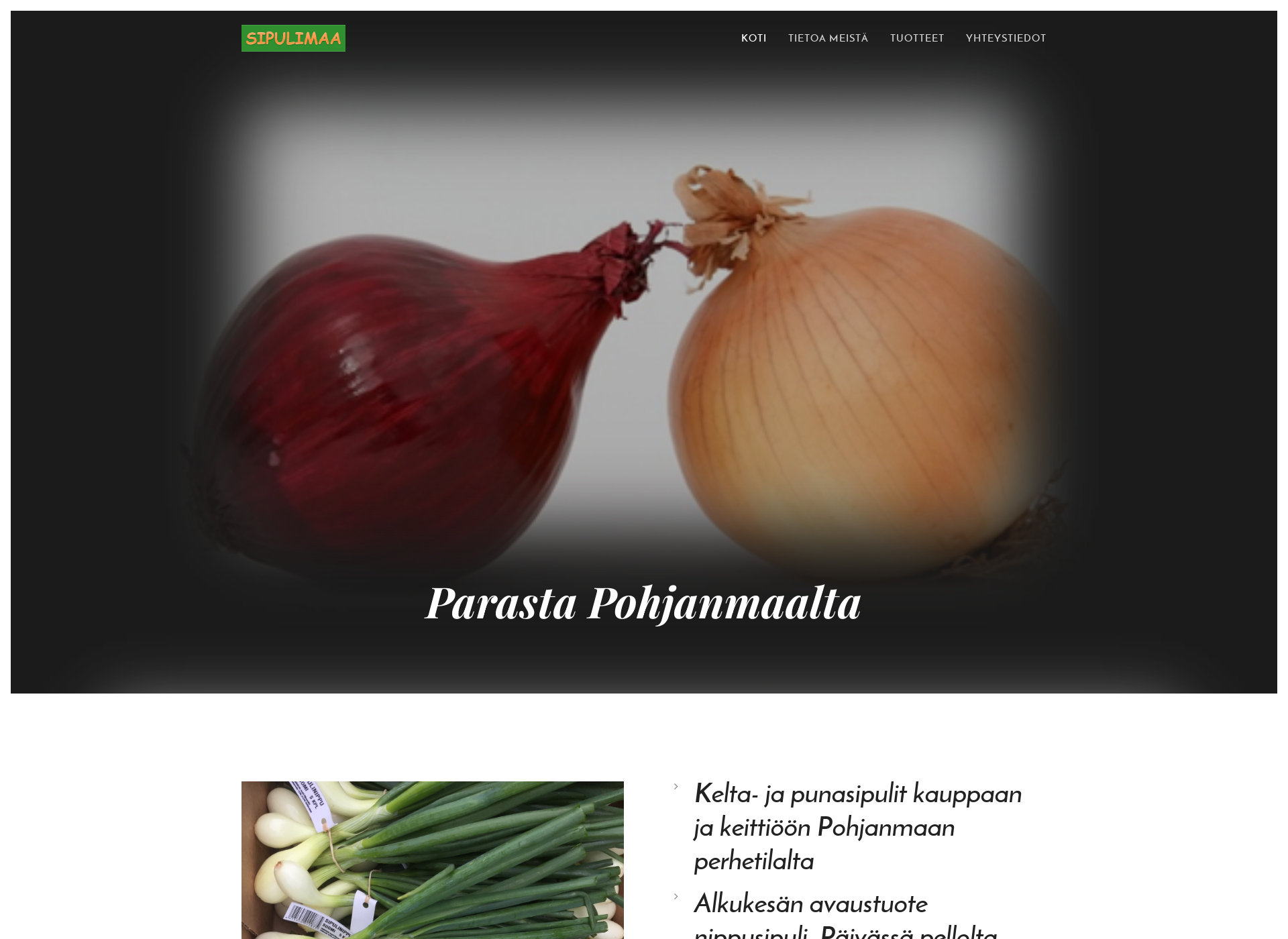 Screenshot for sipulimaa.fi