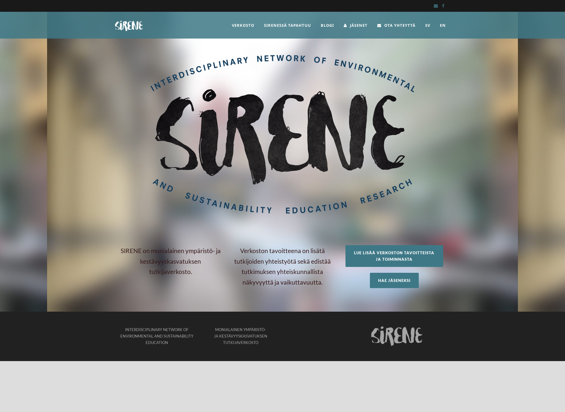Screenshot for sirene.fi