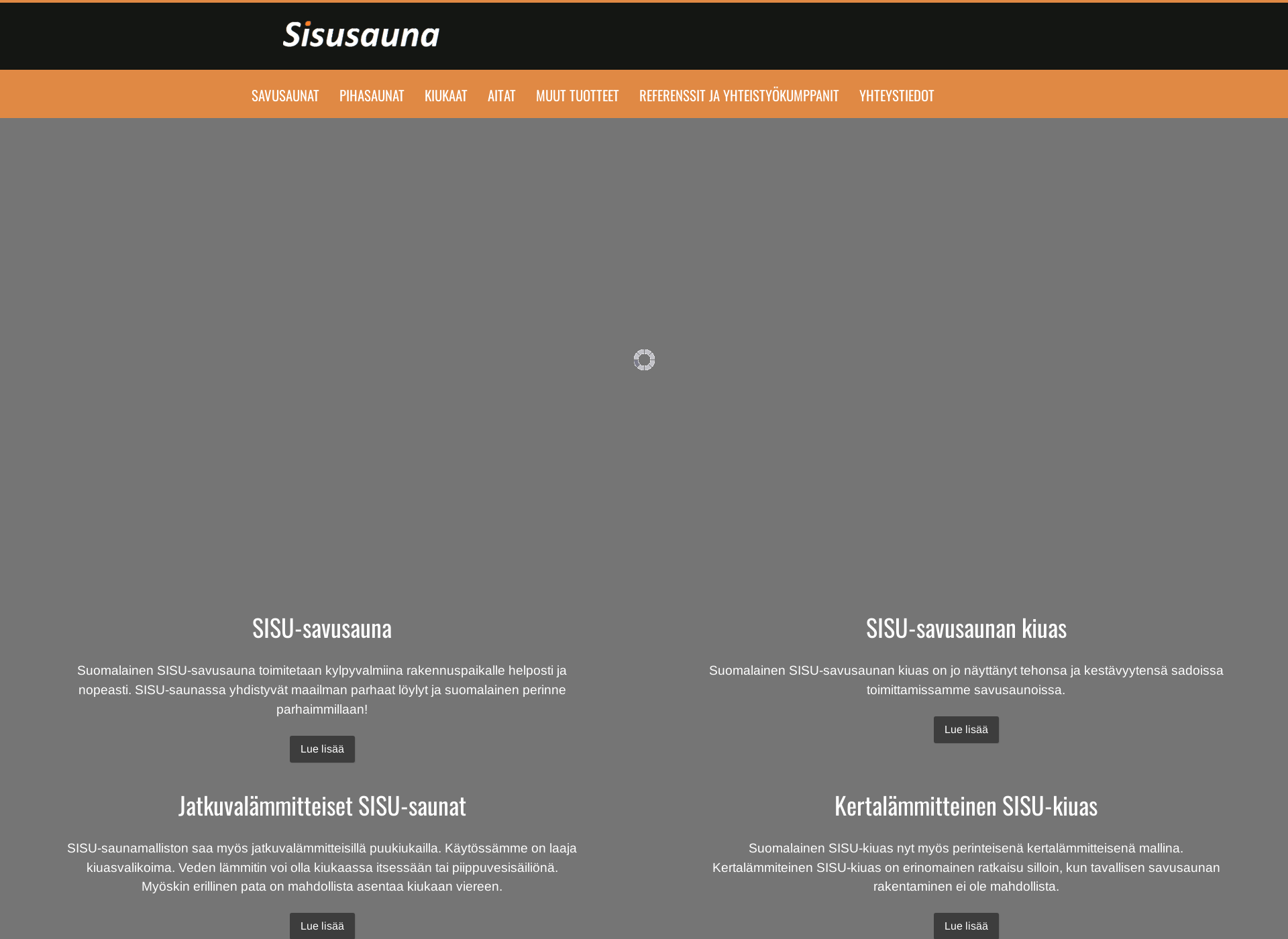 Screenshot for sisusavusauna.fi