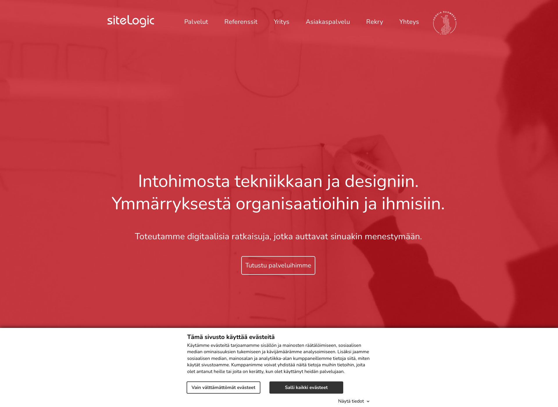 Screenshot for sitelogic.fi
