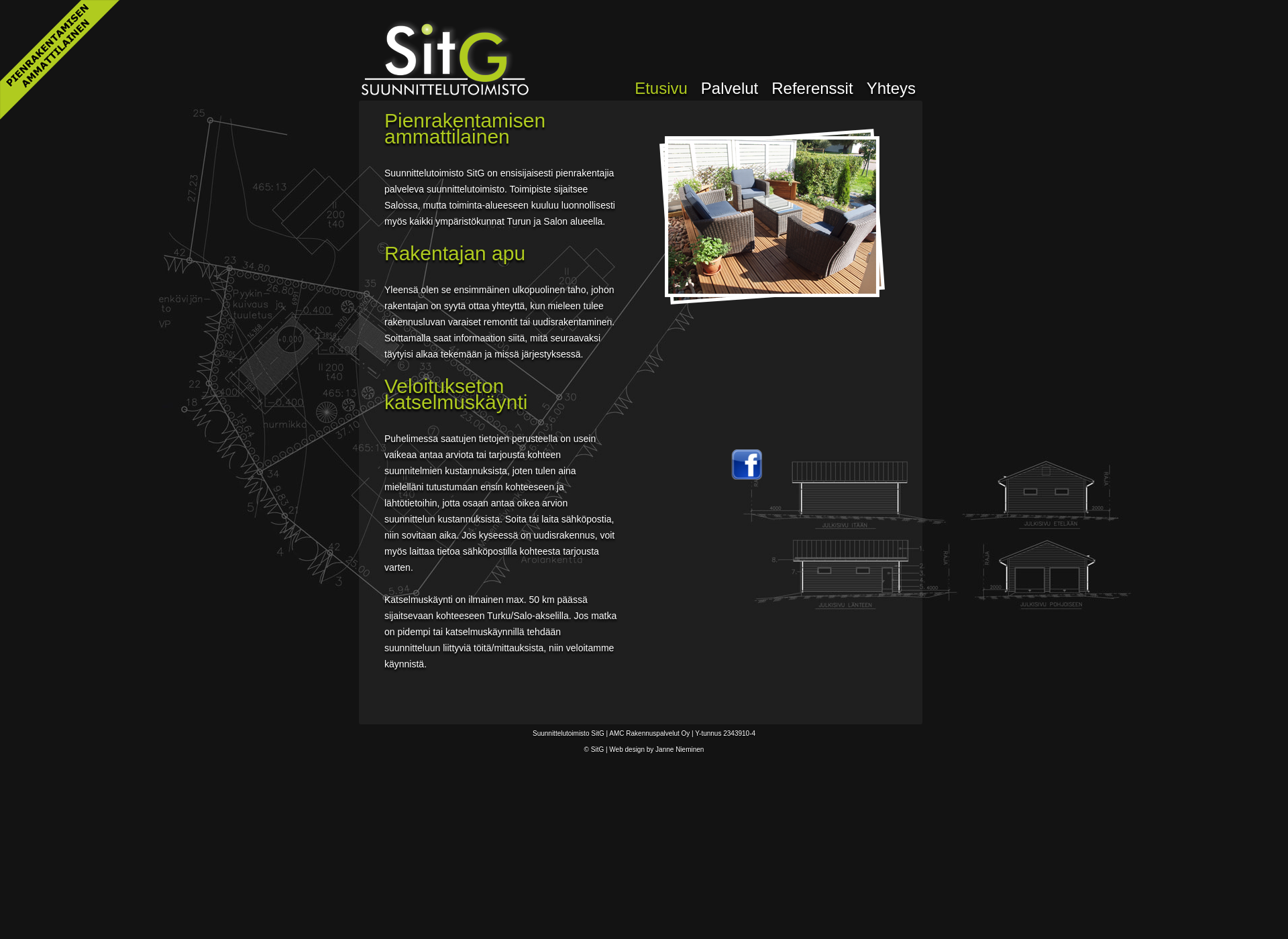 Screenshot for sitg.fi