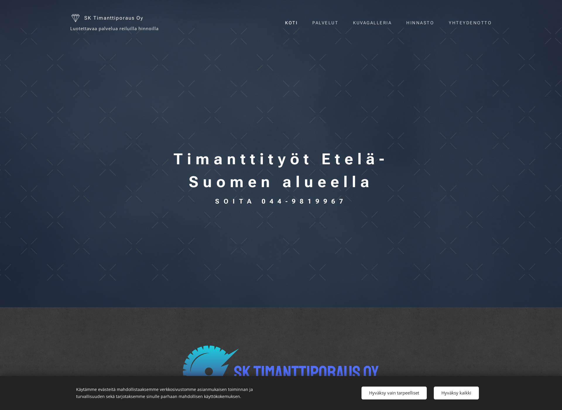 Screenshot for sk-timanttiporaus.fi