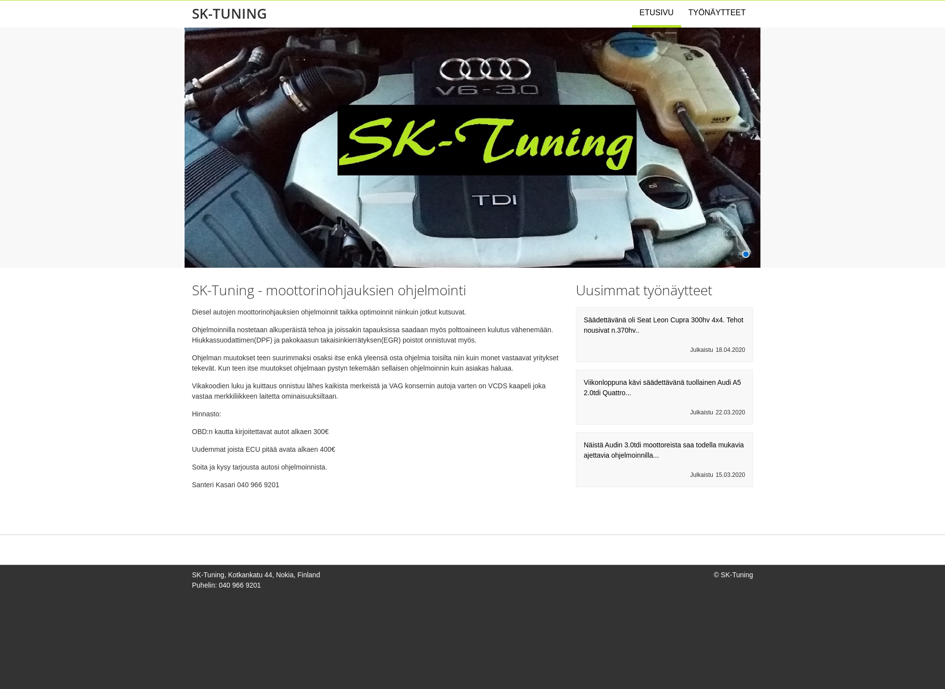 Screenshot for sk-tuning.fi