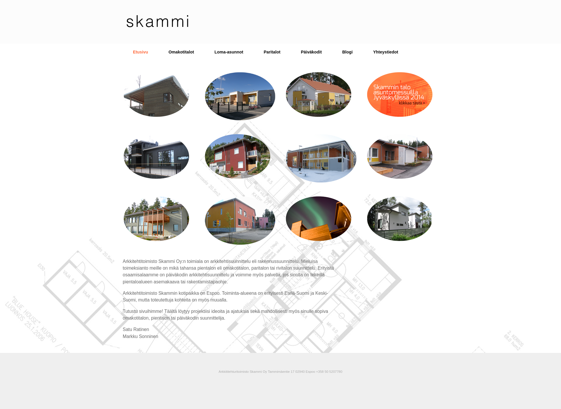 Screenshot for skammi.fi