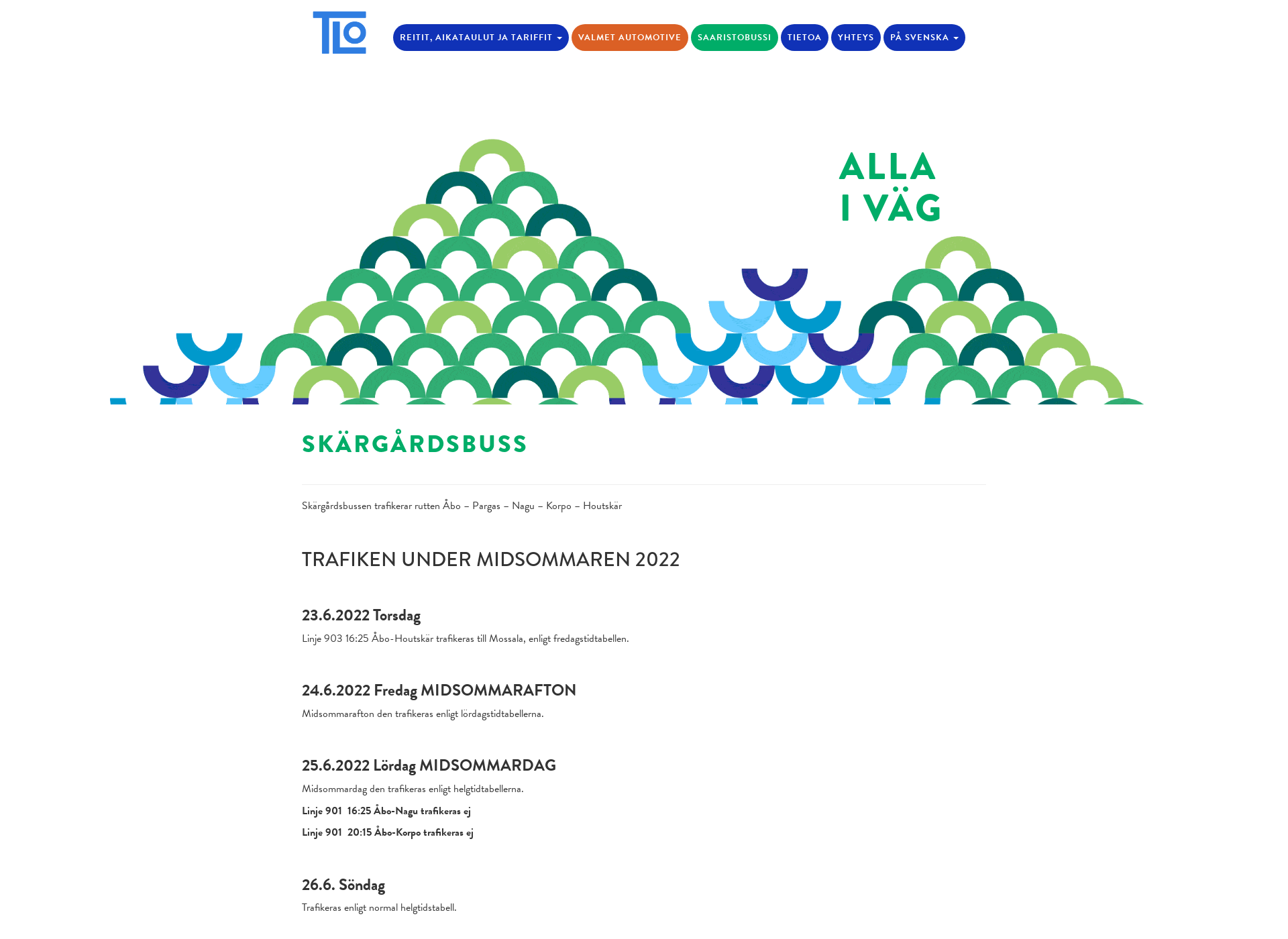 Screenshot for skargardsbuss.fi