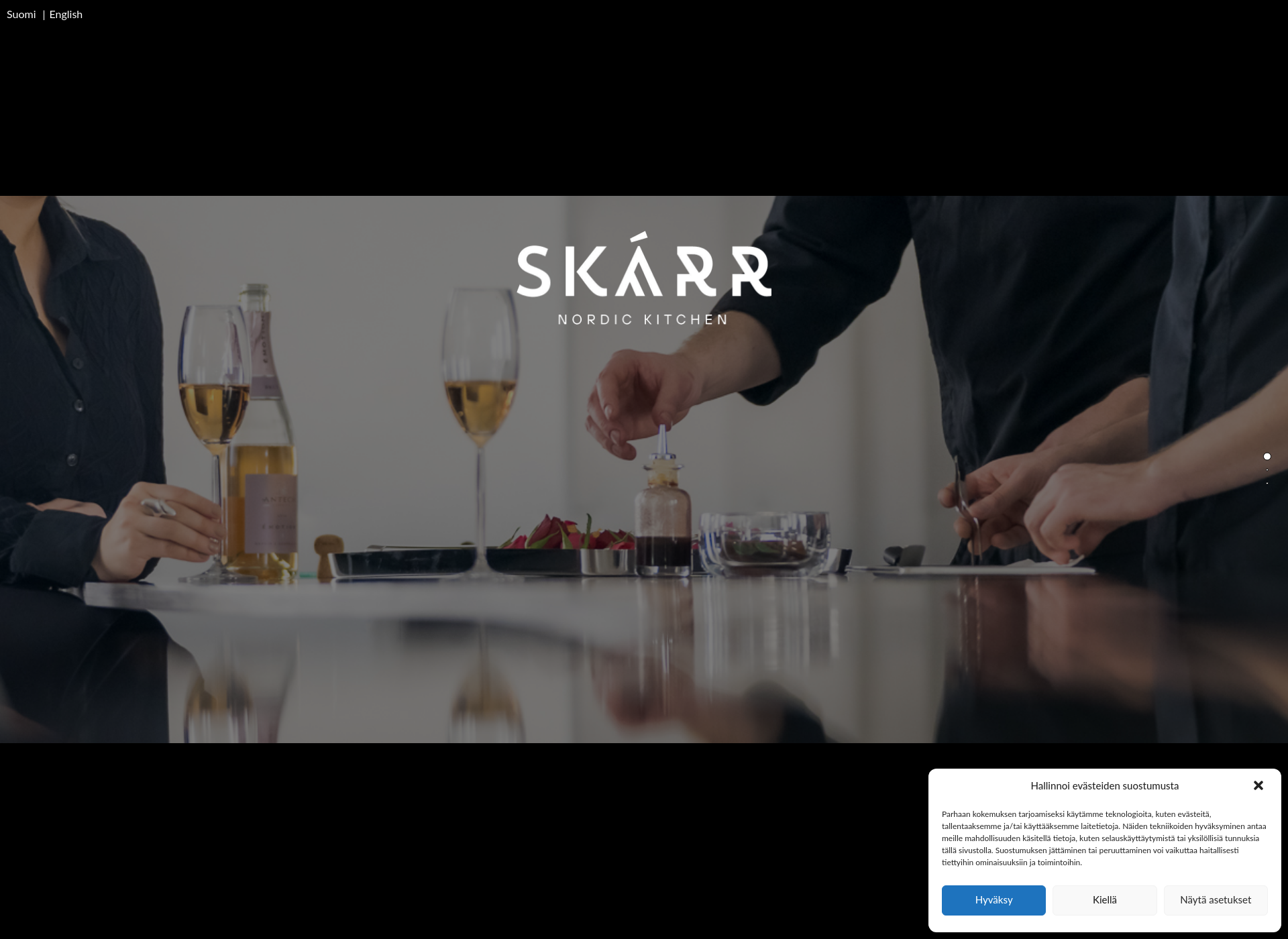 Screenshot for skarr.fi