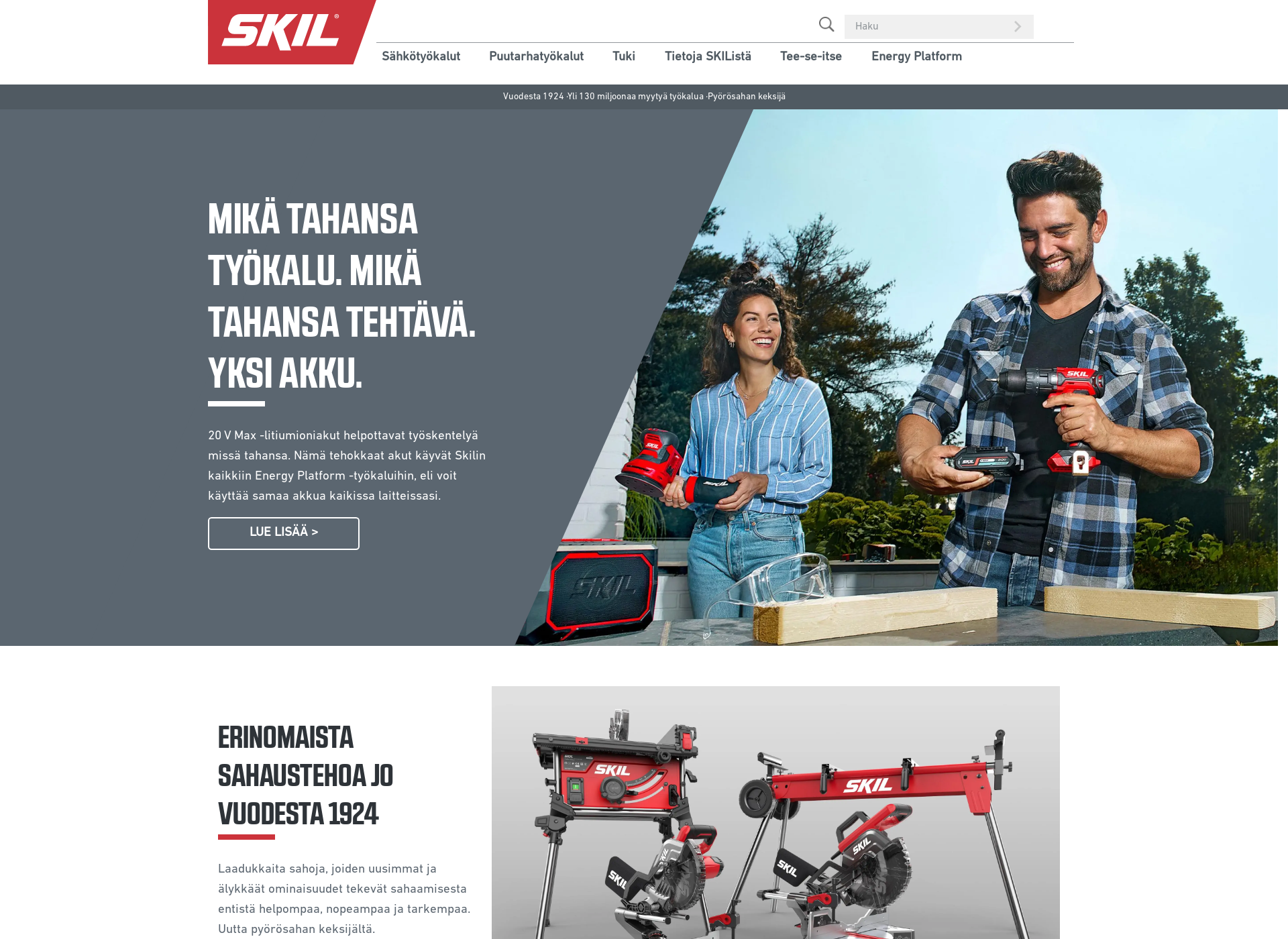Screenshot for skil.fi