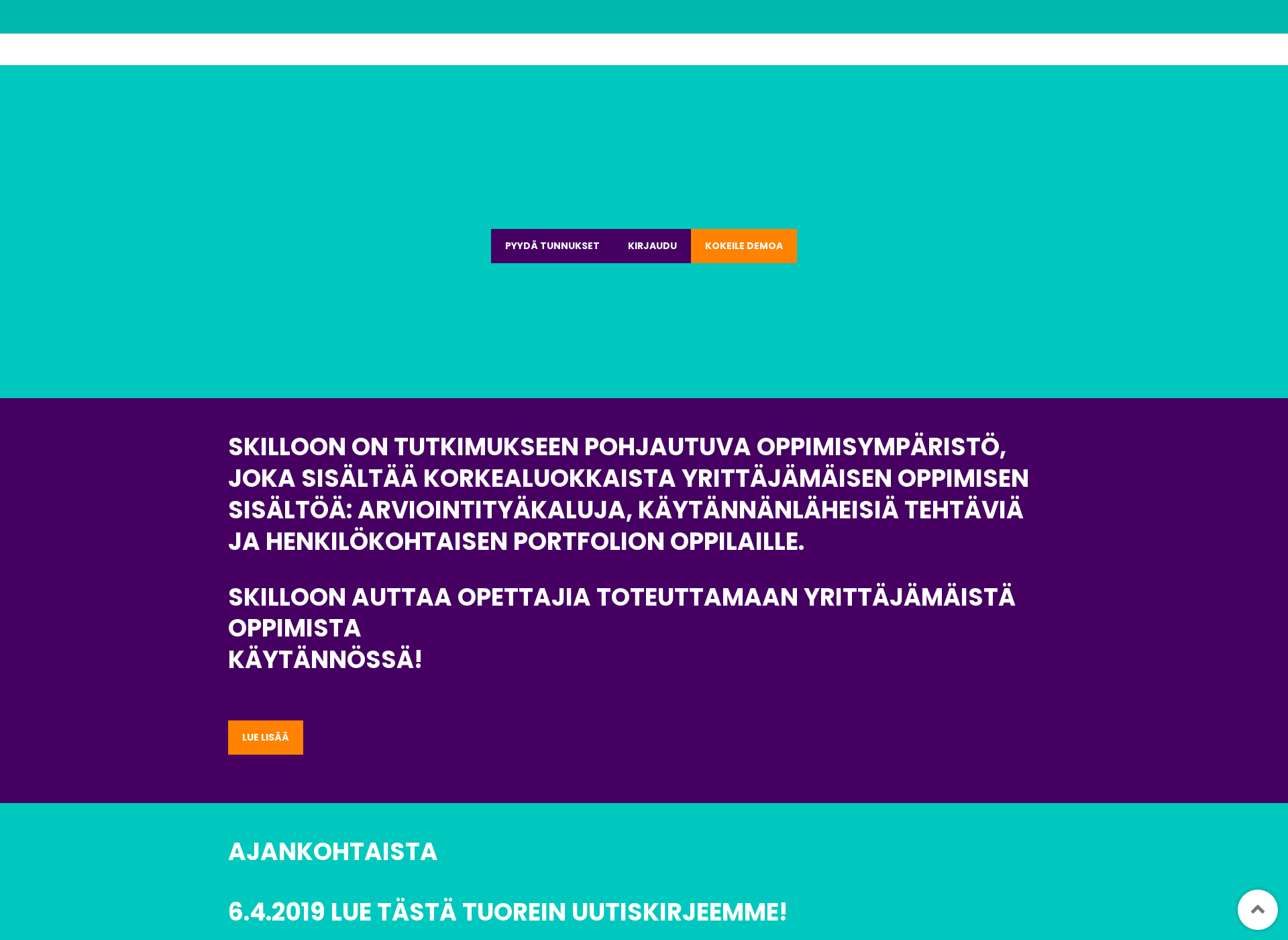 Screenshot for skilloon.fi