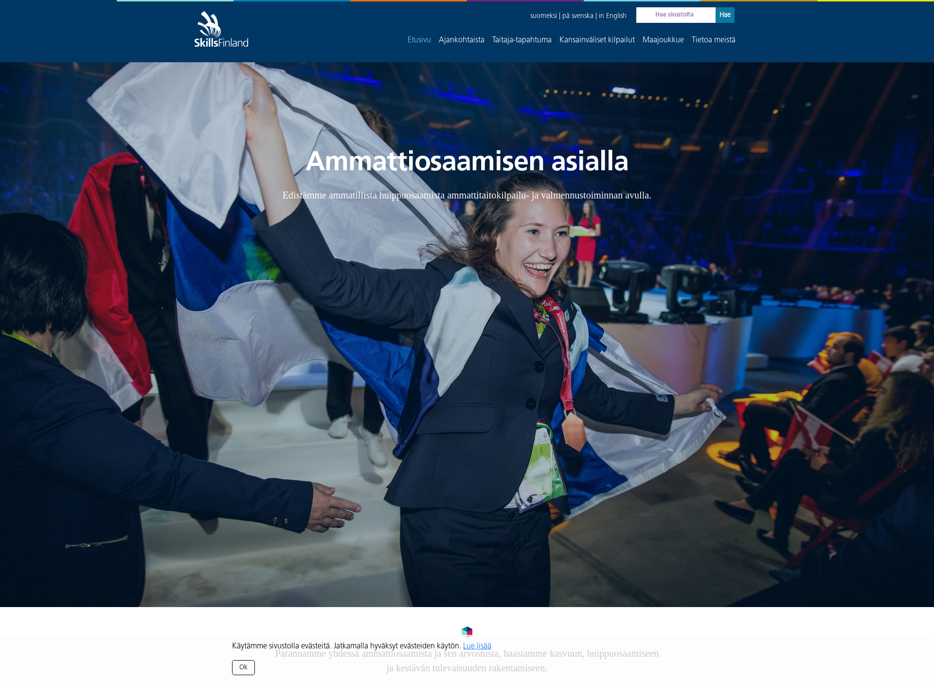 Screenshot for skillsfoorumi.fi