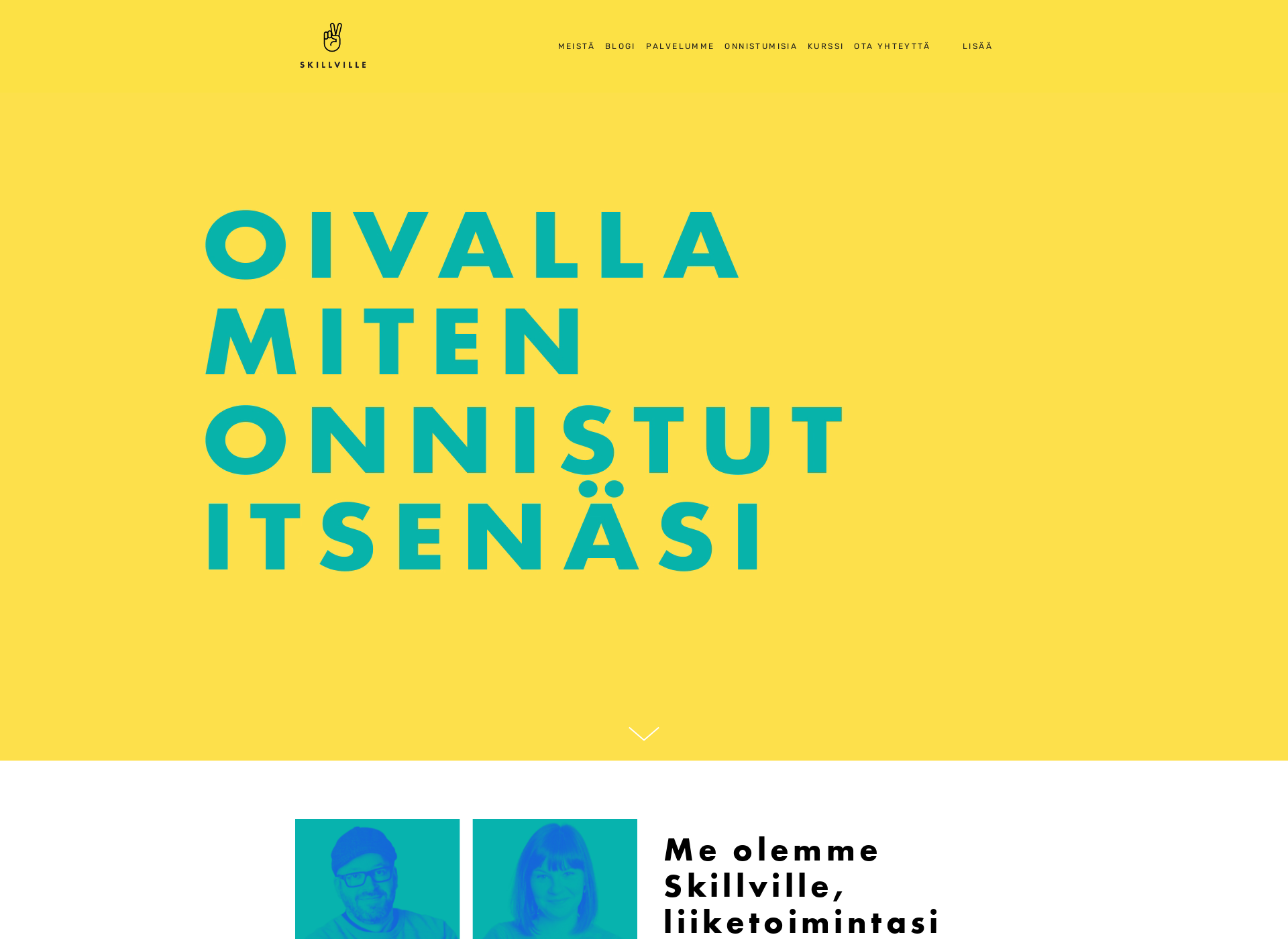 Skärmdump för skillville.fi