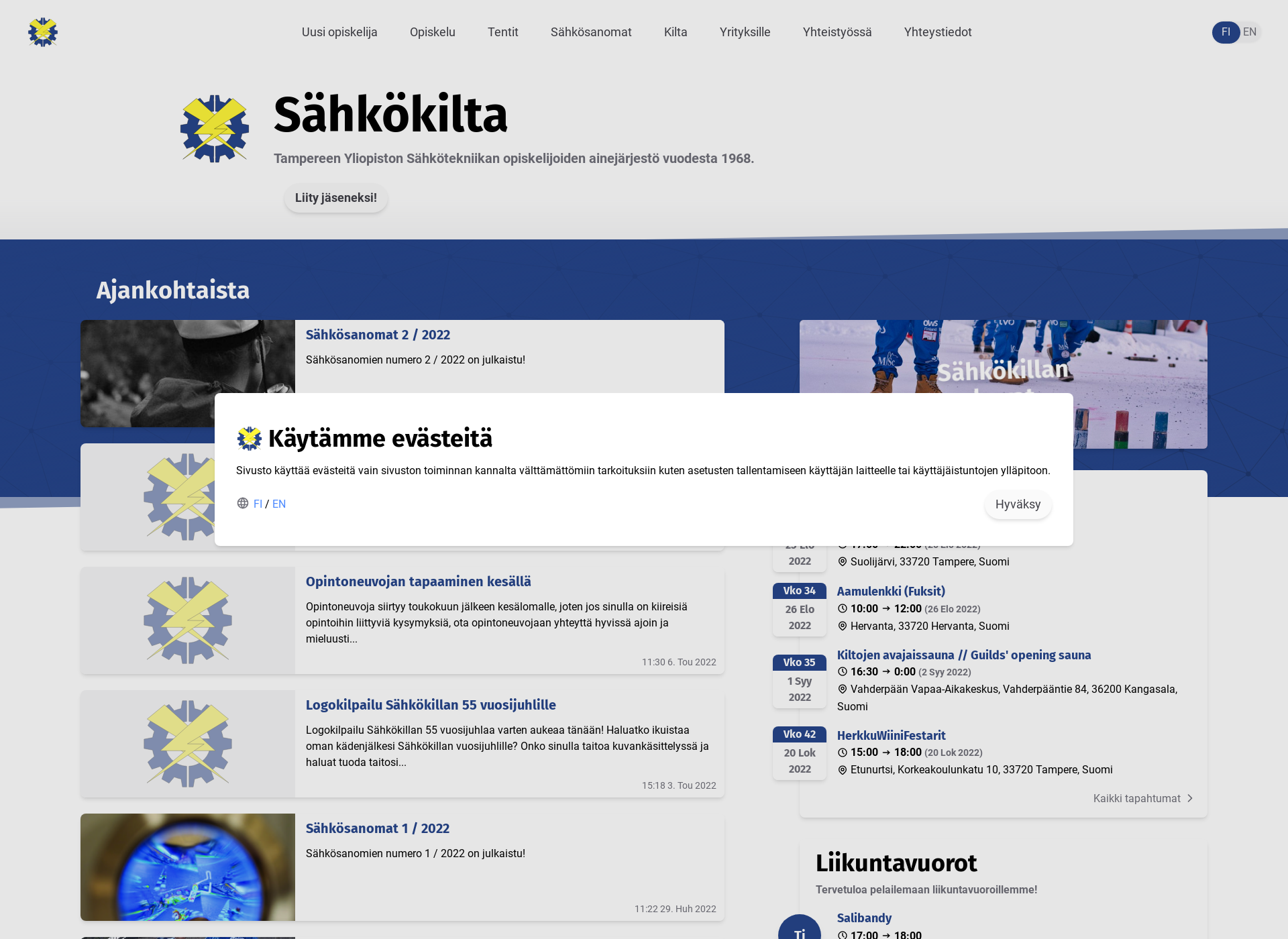 Screenshot for skilta.fi