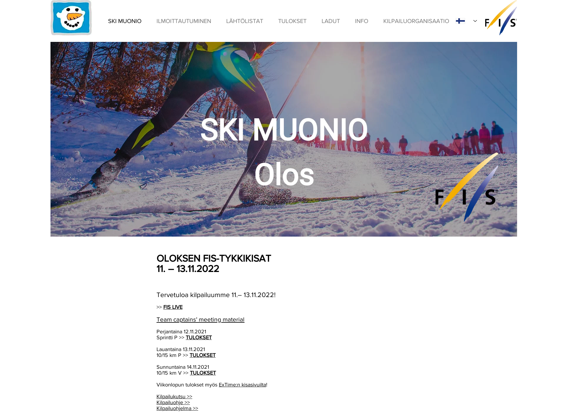 Skärmdump för skimuonio.fi
